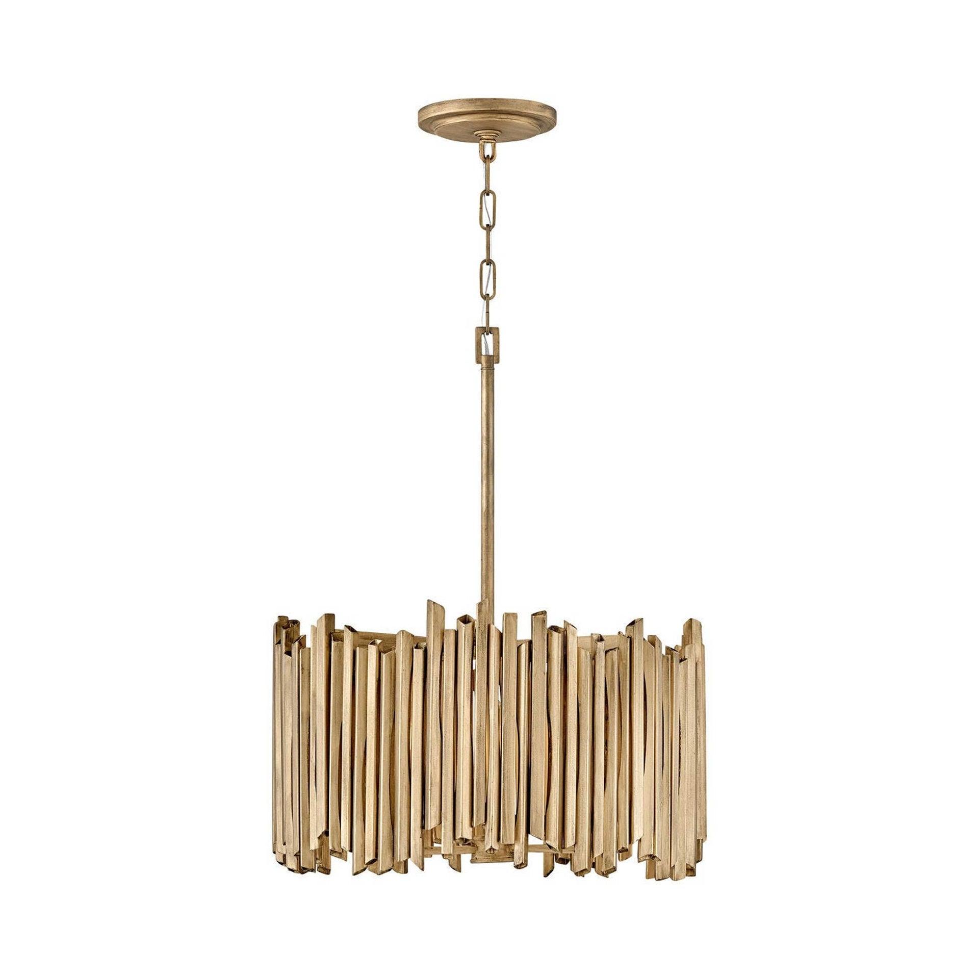 Hinkley Roca 20" Three-Light Hand-Painted Modern Chandelier by Lisa McDennon