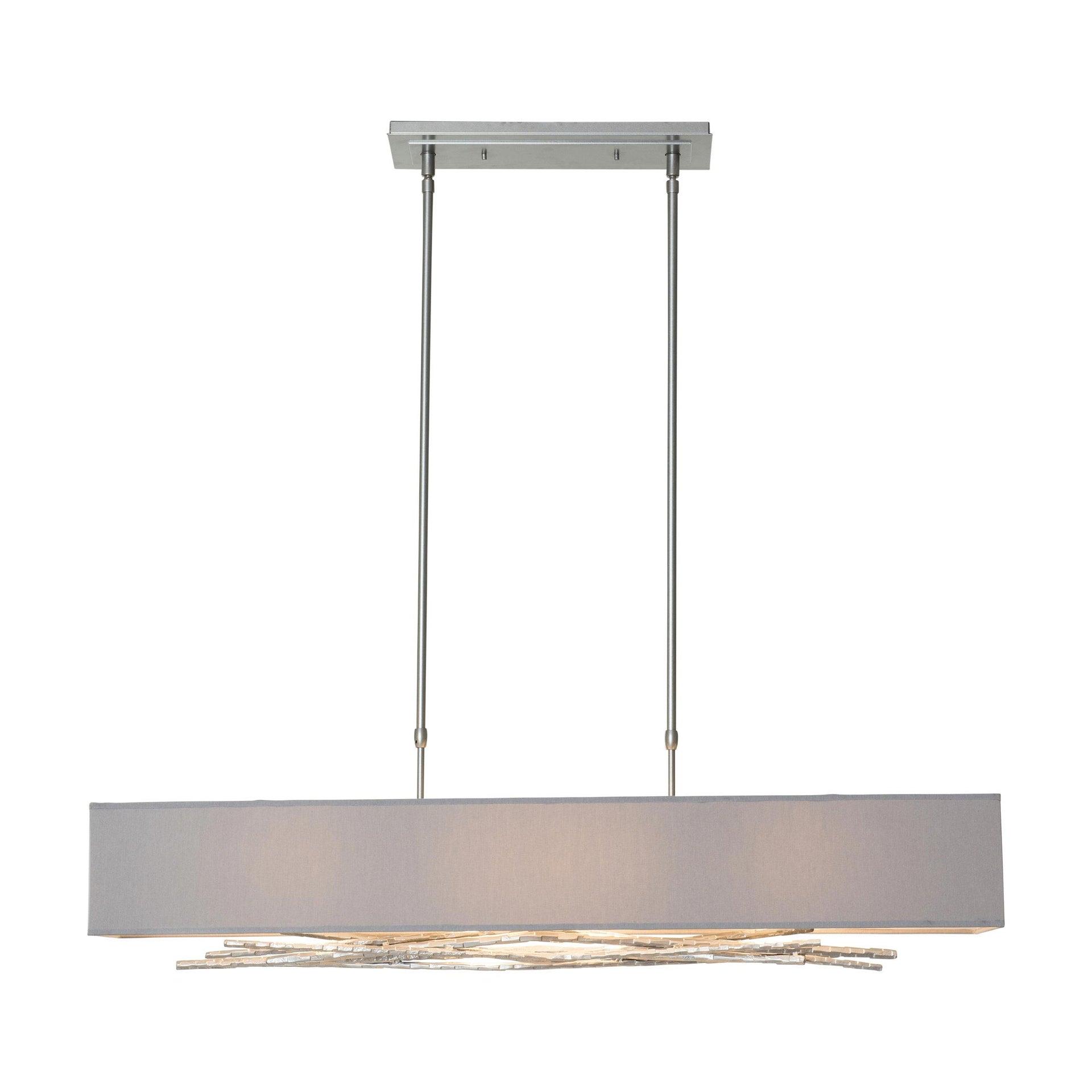 Brindille 4 - Light Kitchen Island Rectangle Pendant
