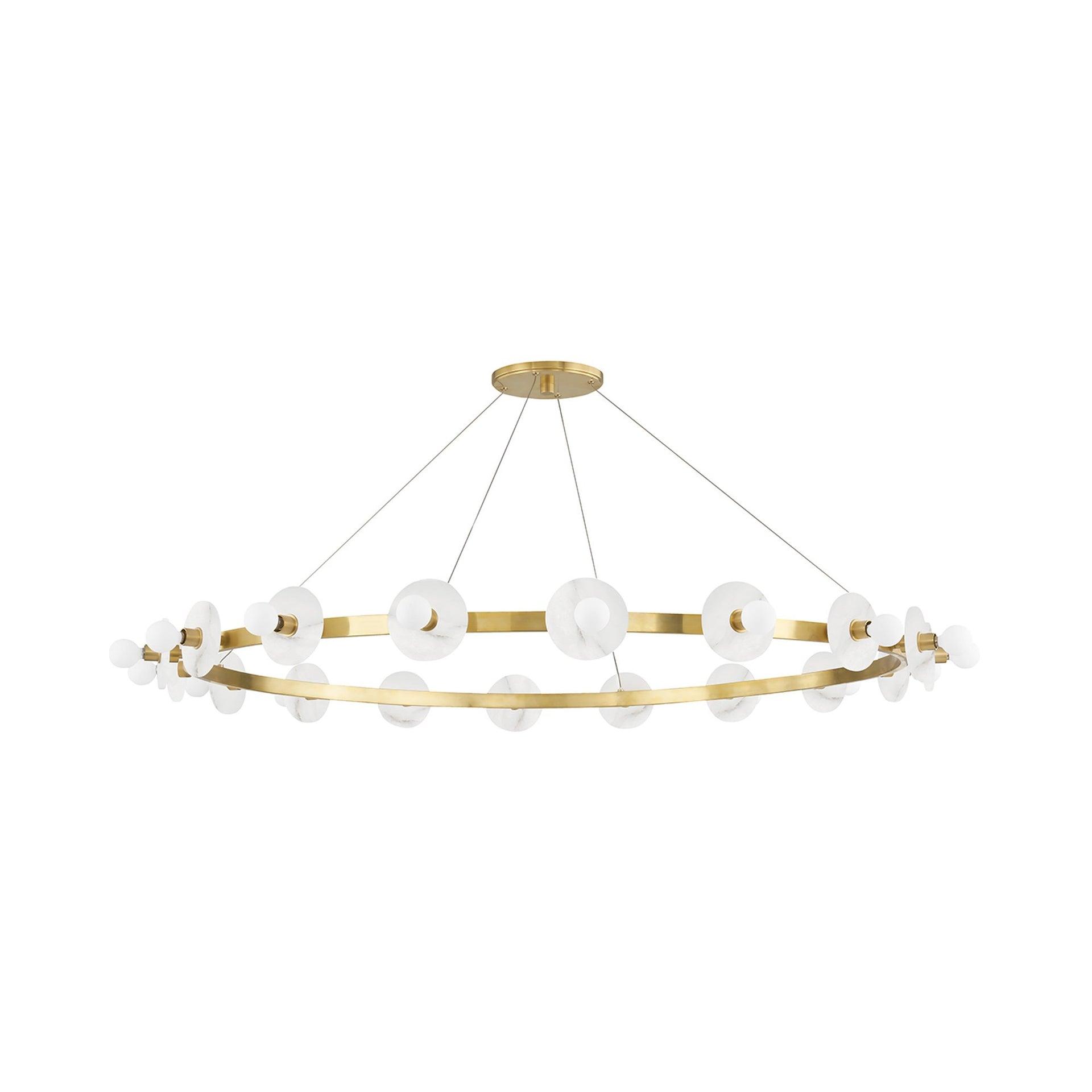 Austen 18 - Light Dimmable Wagon Wheel Chandelier
