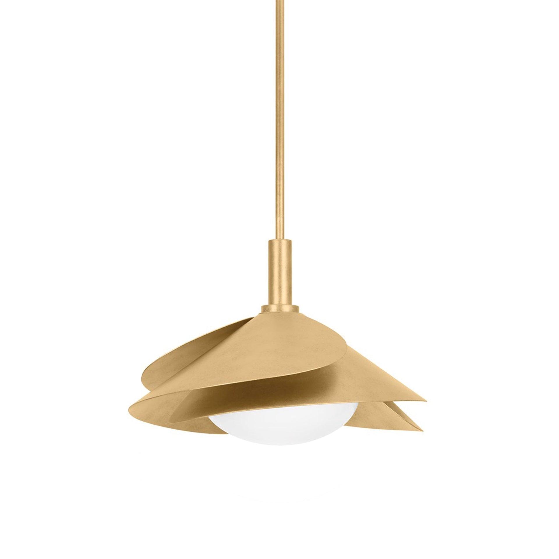 Eudora Pendant Light - Brass / 15" Dia
