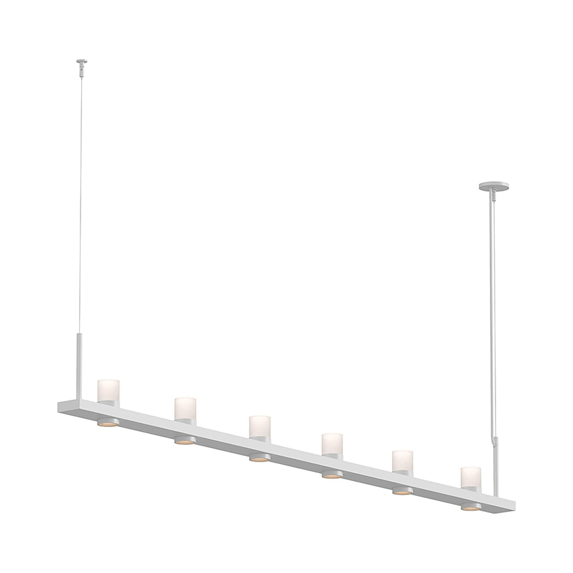Intervals® 6 - Light LED Kitchen Island Pendant