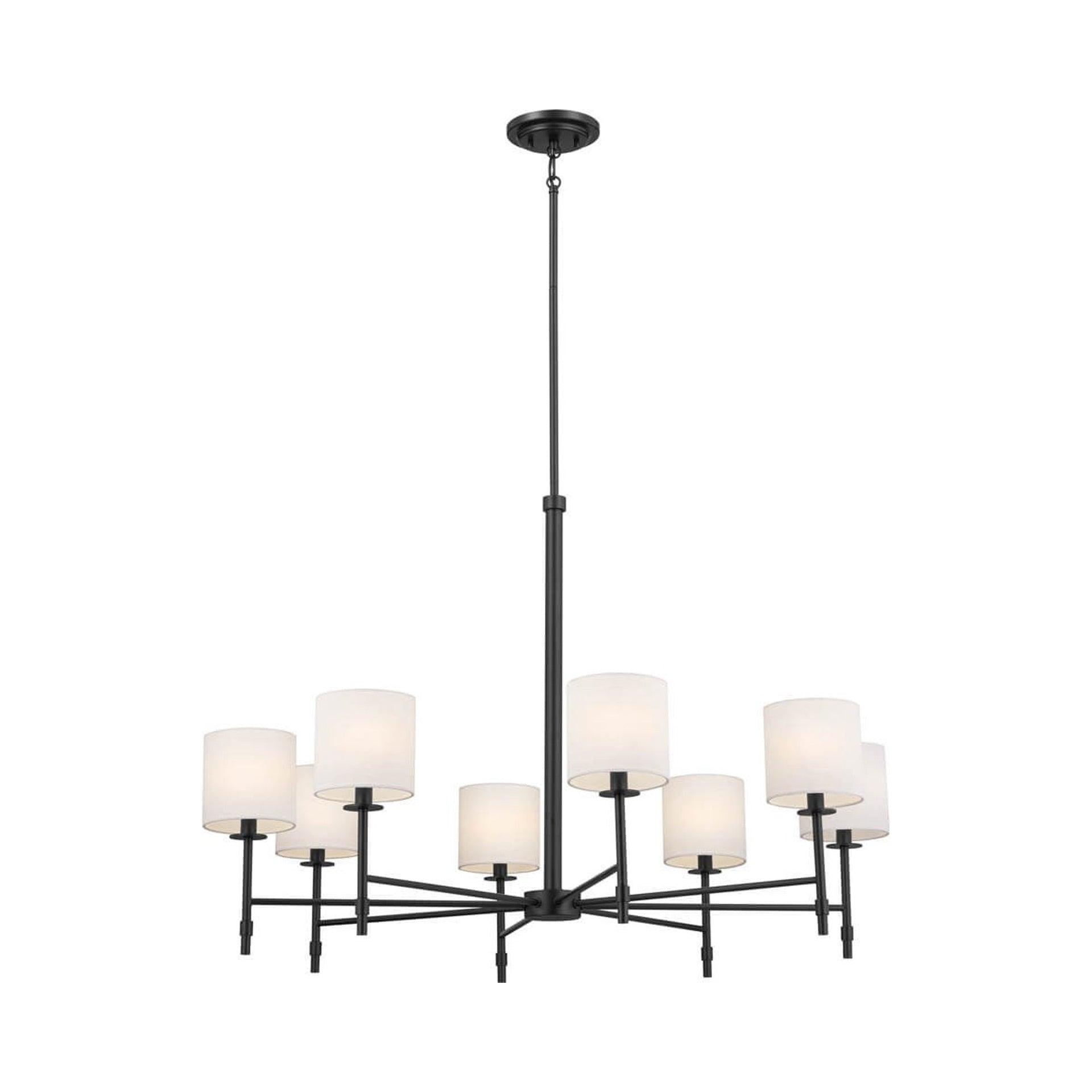 Kichler Lighting Ali 8 - Light Chandelier in  Black