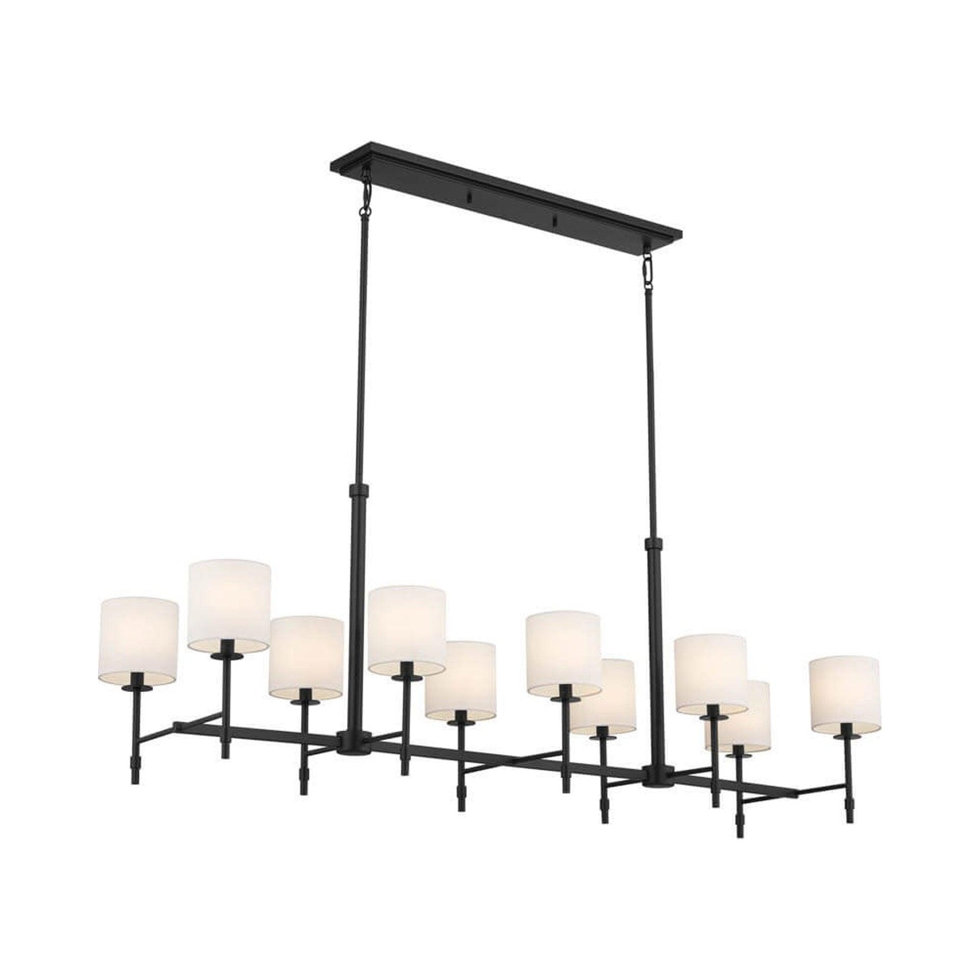 Kichler Lighting Ali 10 - Light Chandelier in  Black