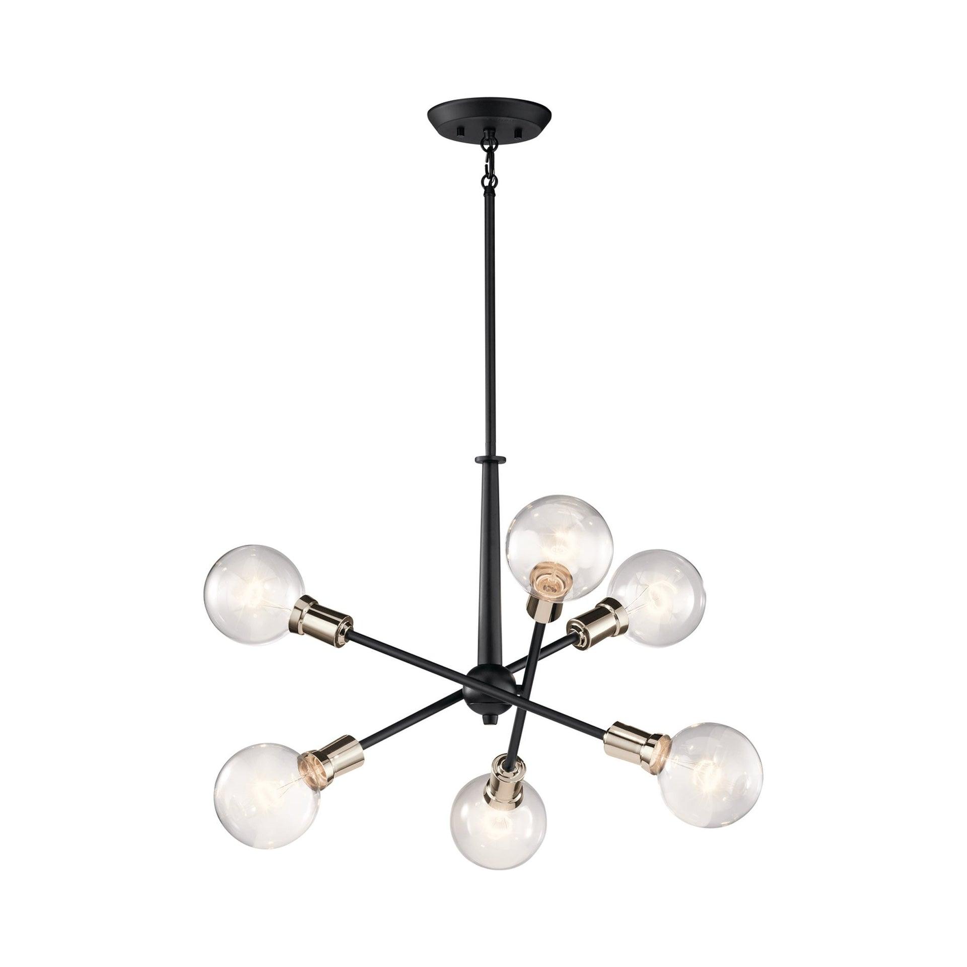 Kichler Lighting Armstrong 6 - Light Chandelier in  Black