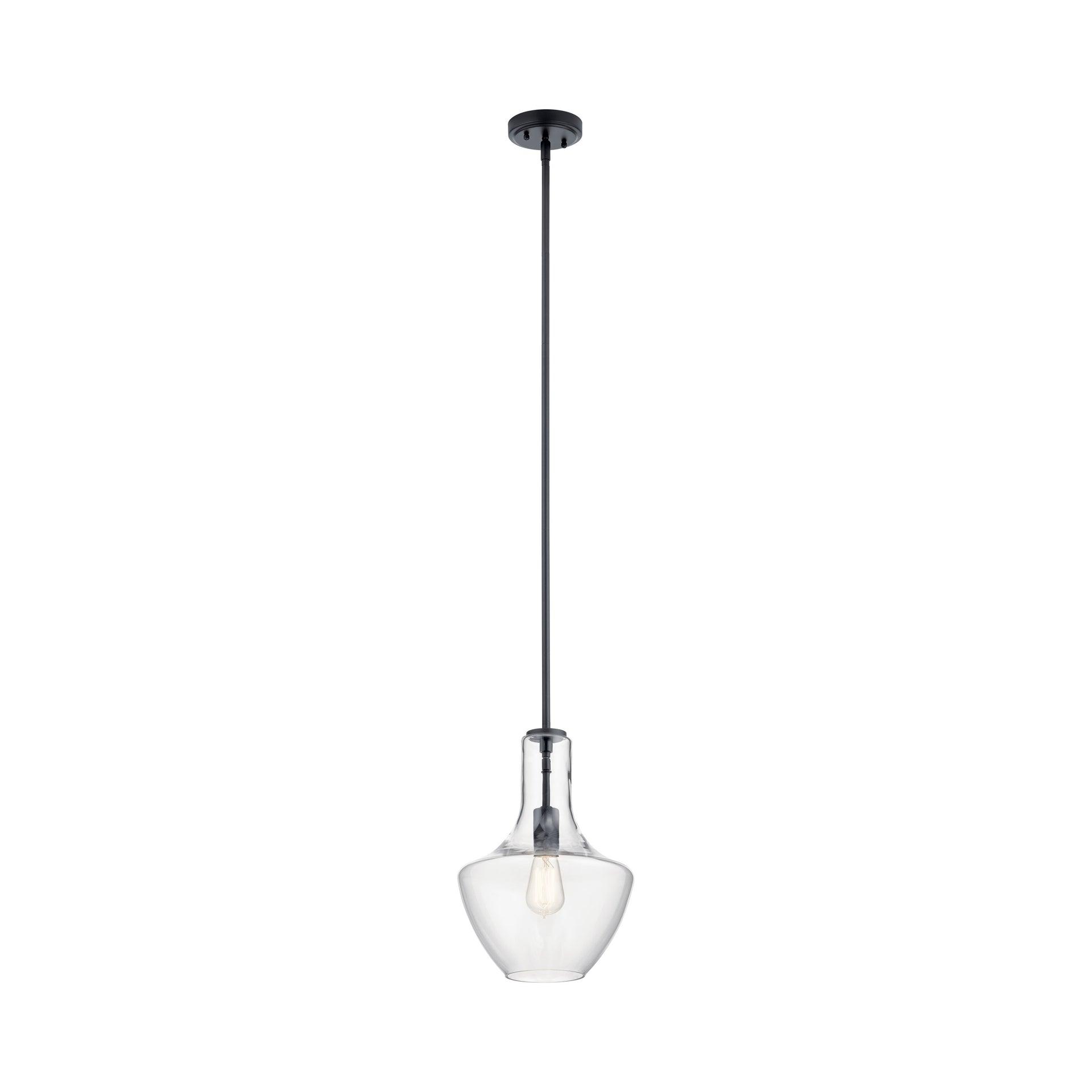 Kichler Lighting Everly 1 - Light Pendant in  Black