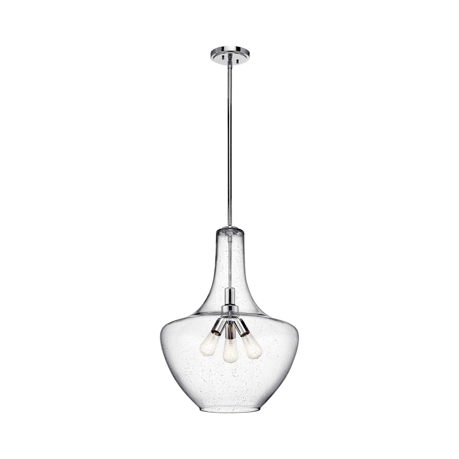 Kichler Lighting - Pendant - Everly - 3 light Pendant - with Transitional