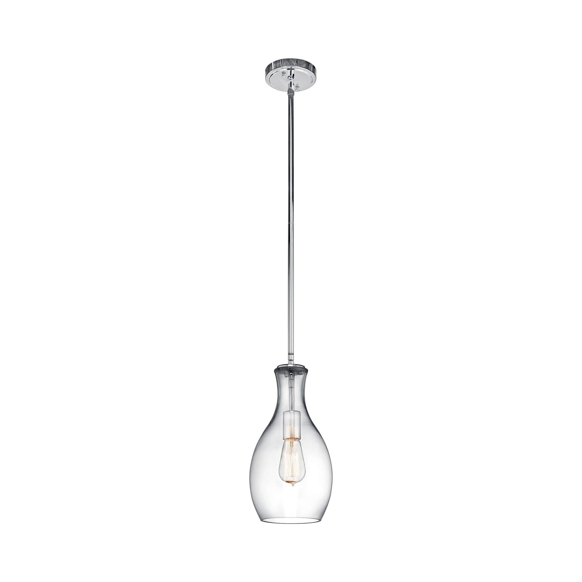 Kichler Lighting Everly 1 - Light Pendant in  Chrome