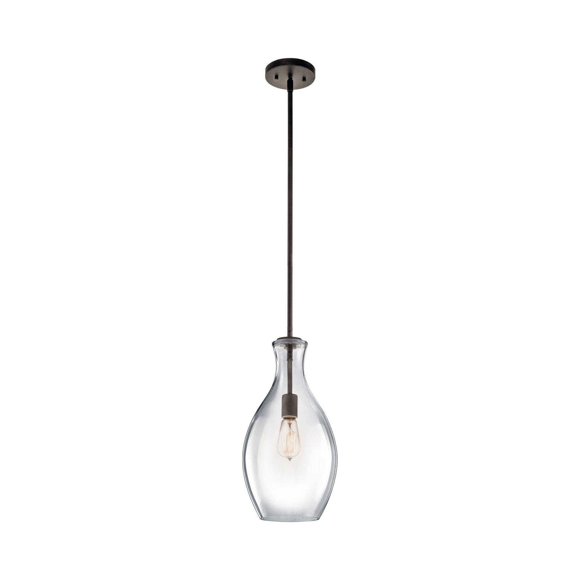 Kichler Lighting Everly 1 - Light Pendant in  Olde Bronze