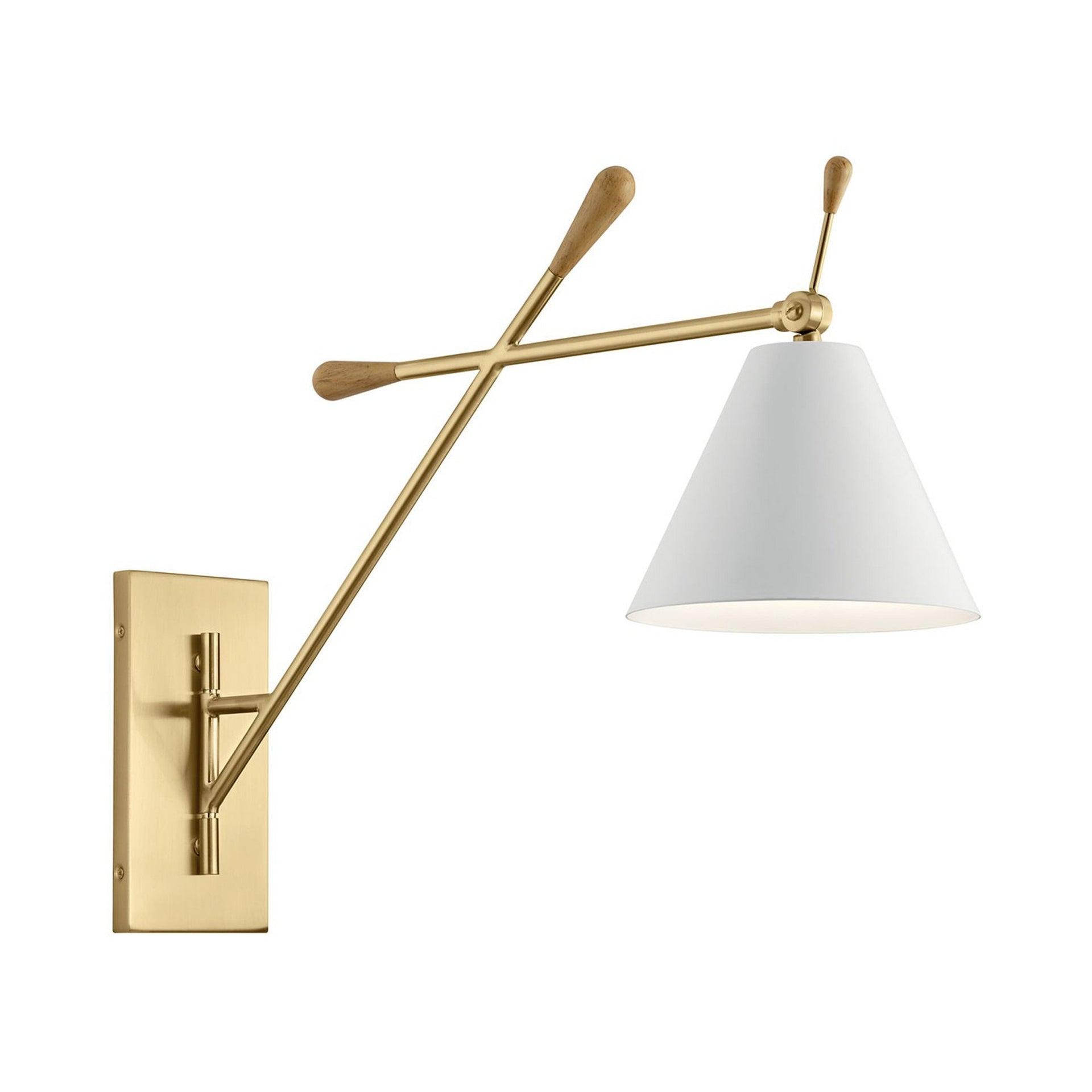 Kichler Lighting Finnick 1 - Light Wall Light in  Champagne Gold