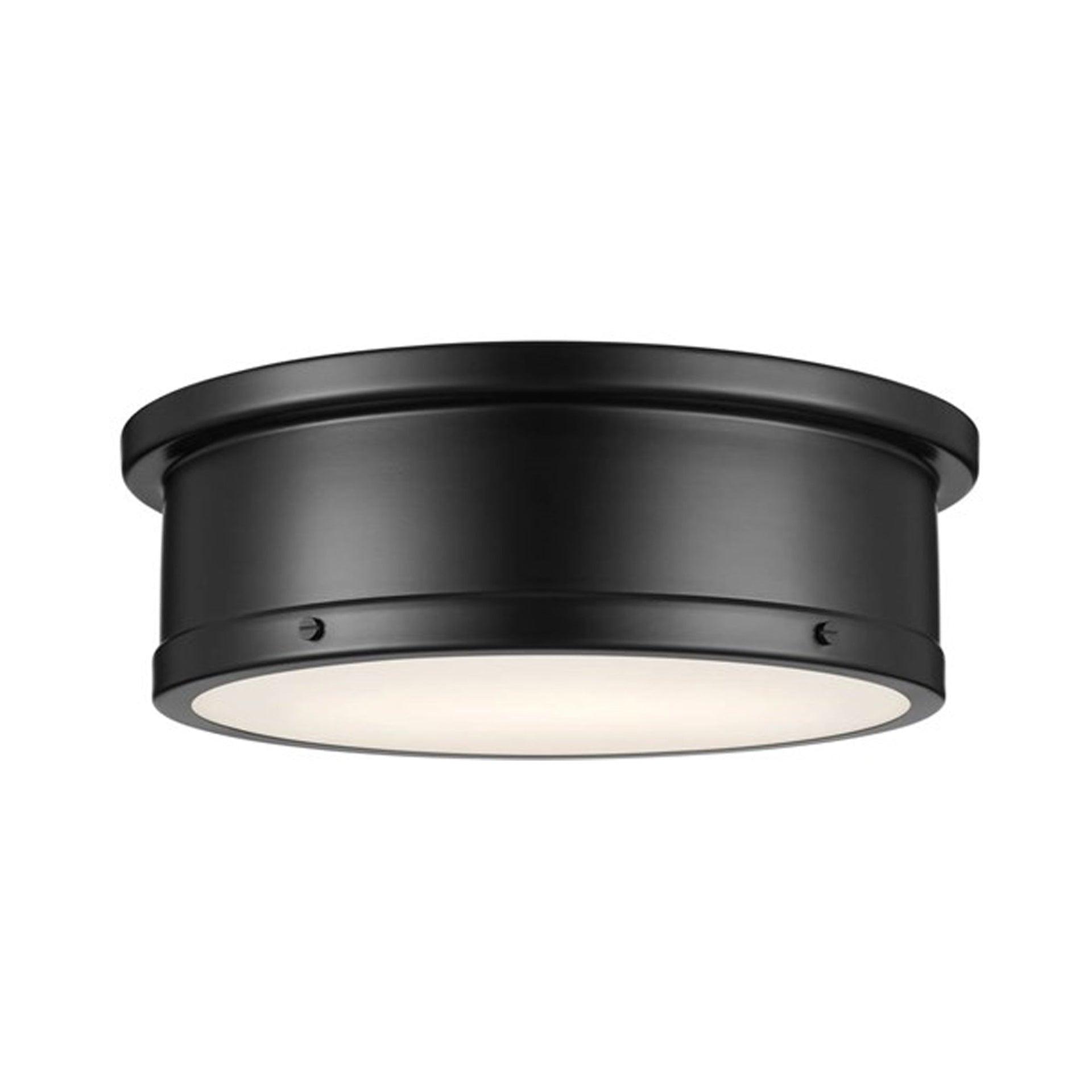 Kichler Lighting Serca 3 - Light Flush Mount in  Black