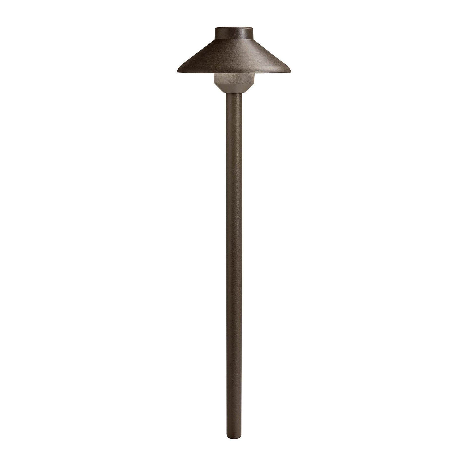 Kichler 15820AZT Llena LED Path, Textured Architectural Bronze, 22.5-Inch
