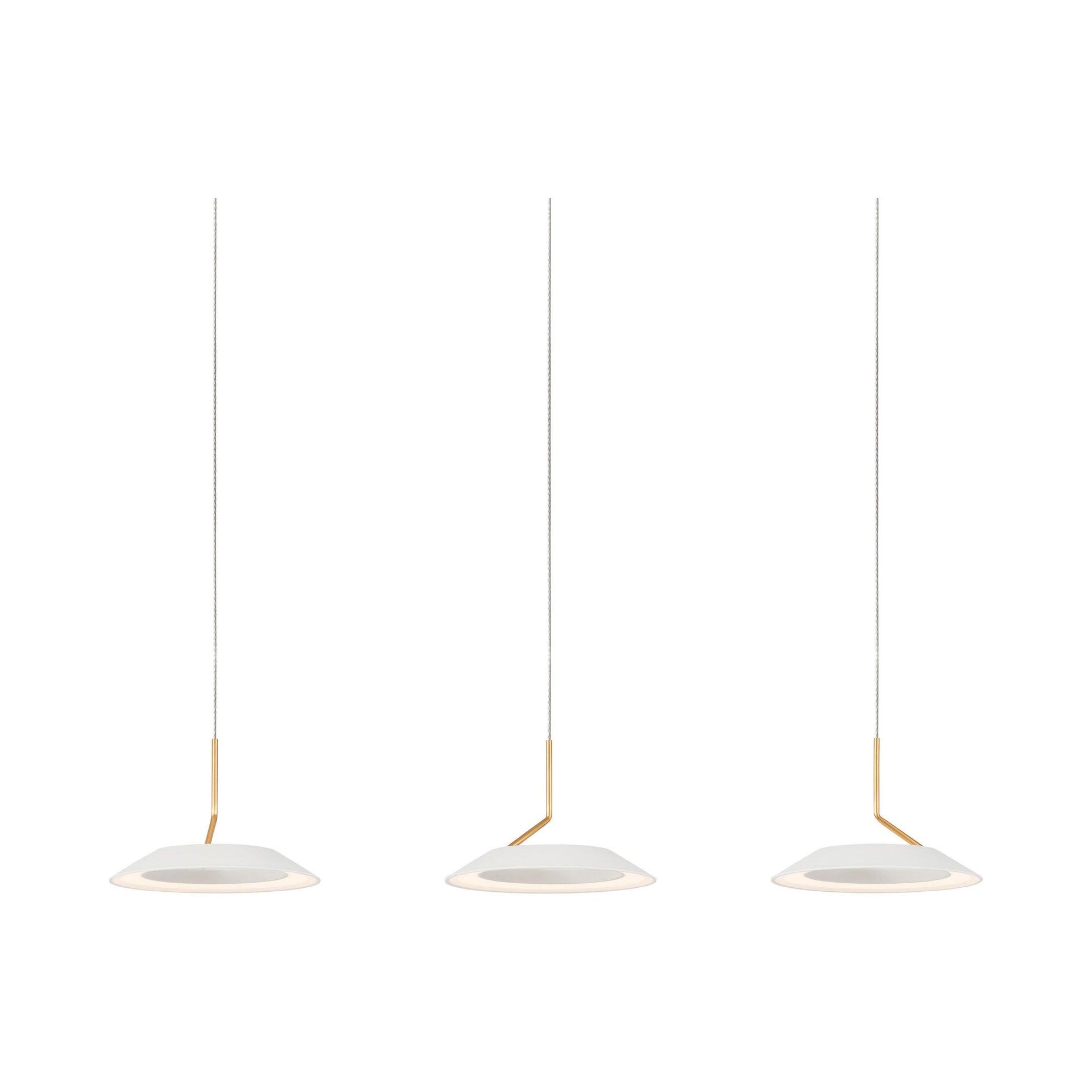 Koncept Technologies Inc Royyo 3 - Light LED Kitchen Island Pendant