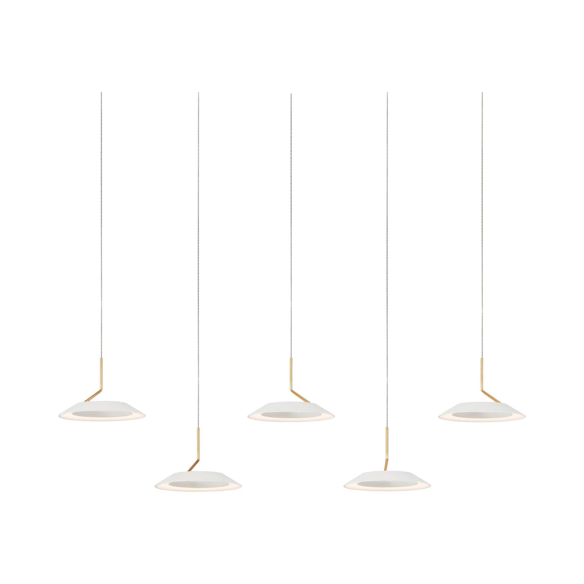 Royyo 5 - Light LED Cluster Pendant