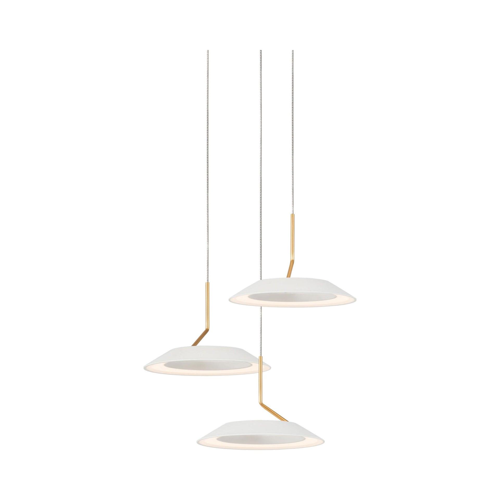 Koncept Technologies Inc Royyo 3 - Light LED Cluster Pendant