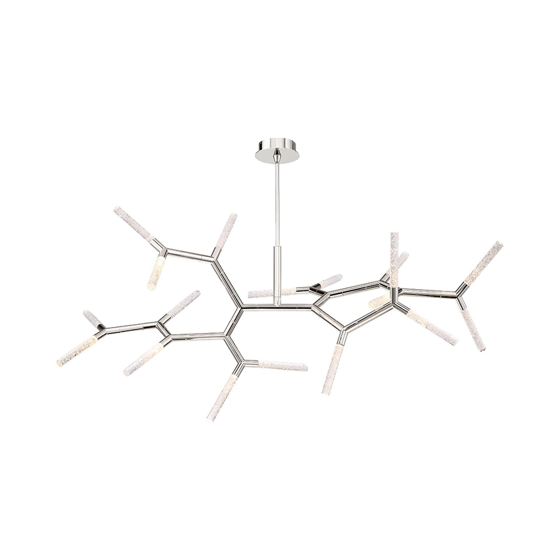 Modern Forms Kryptonite 18 - Light Dimmable LED Sputnik Modern Linear Chandelier