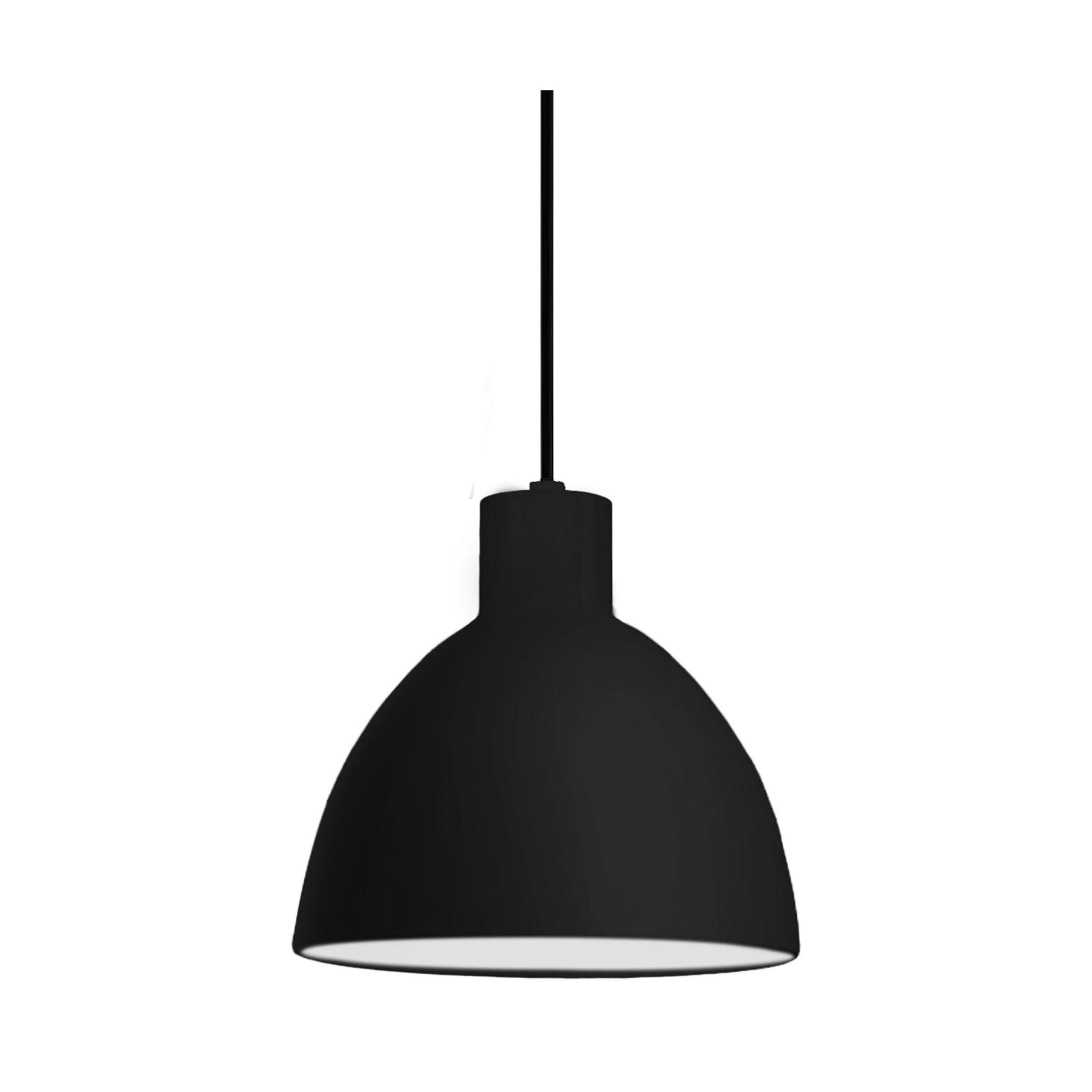 1 - Light Black LED Single Pendant