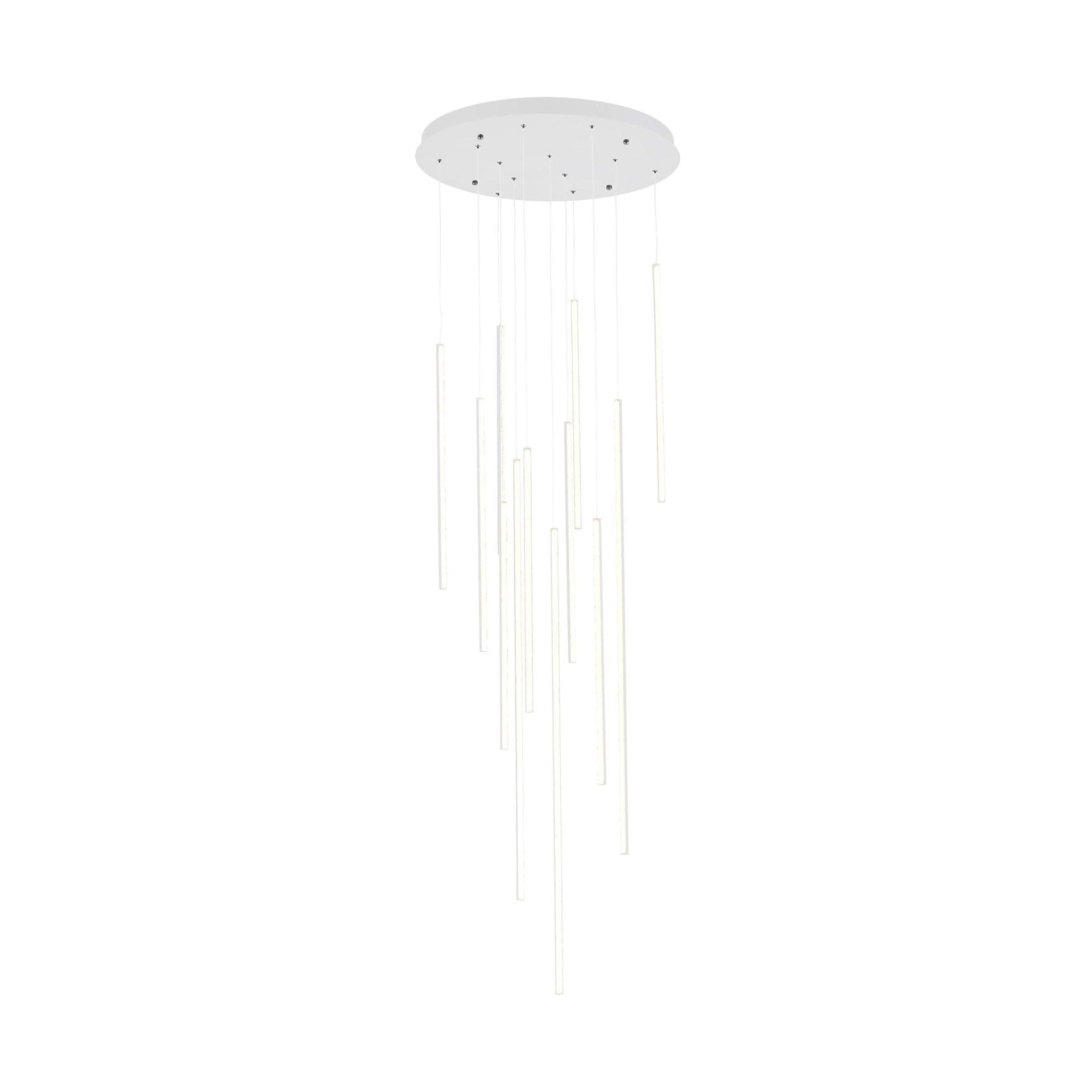 12 - Light LED Cluster Pendant