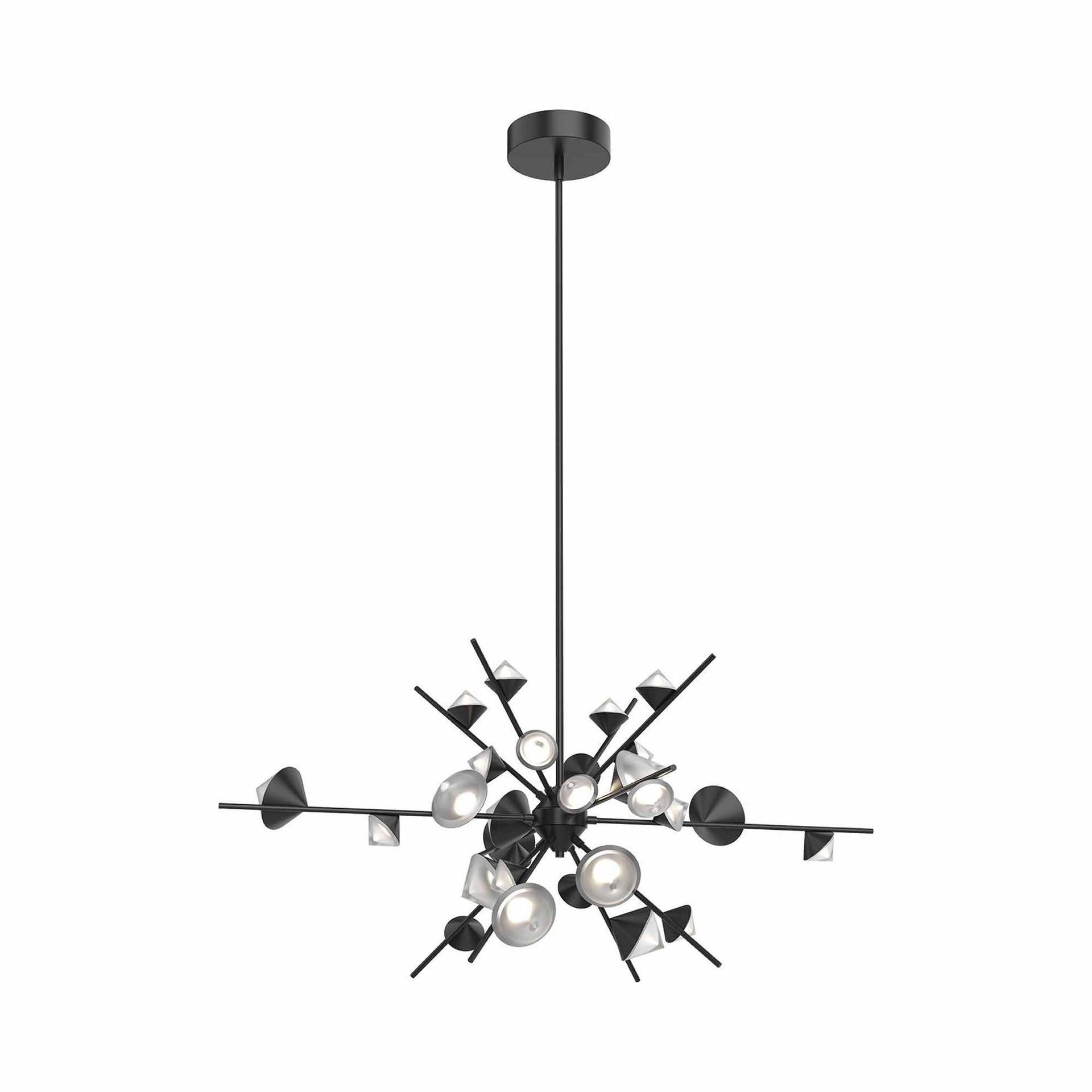 Kuzco Lighting Geode Dimmable LED Sputnik Sphere Chandelier