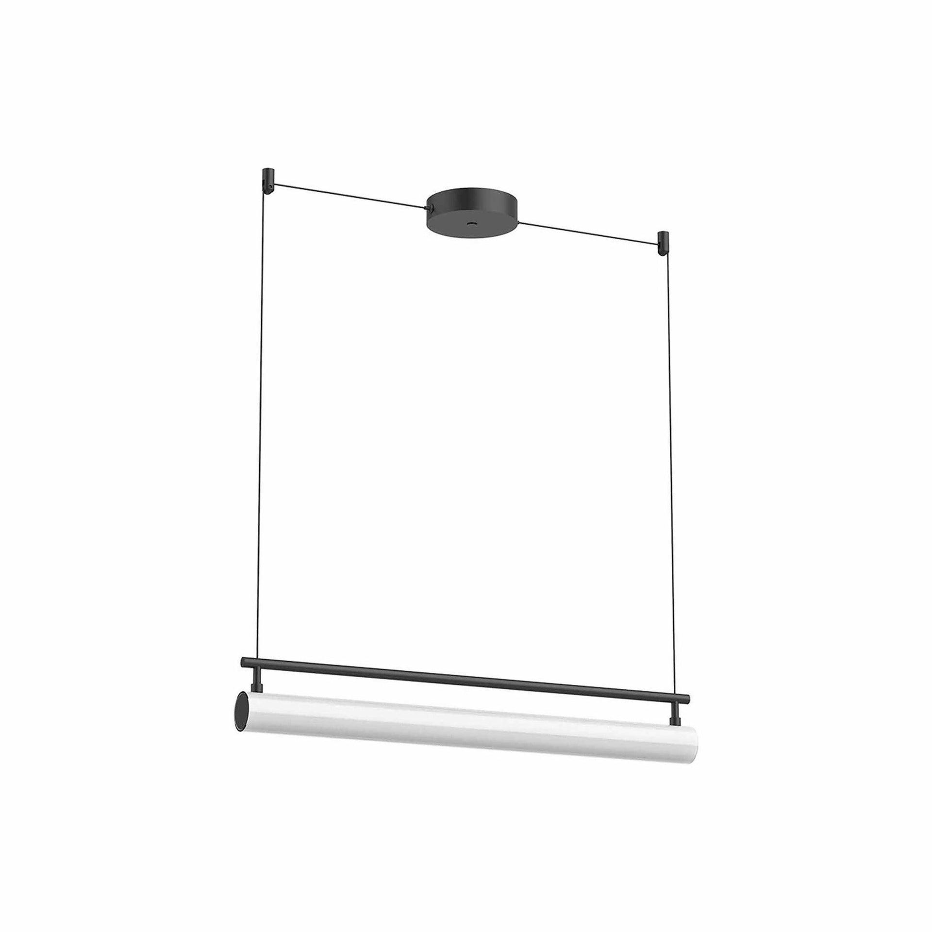 Gramercy 1 - Light Black LED Kitchen Island Pendant