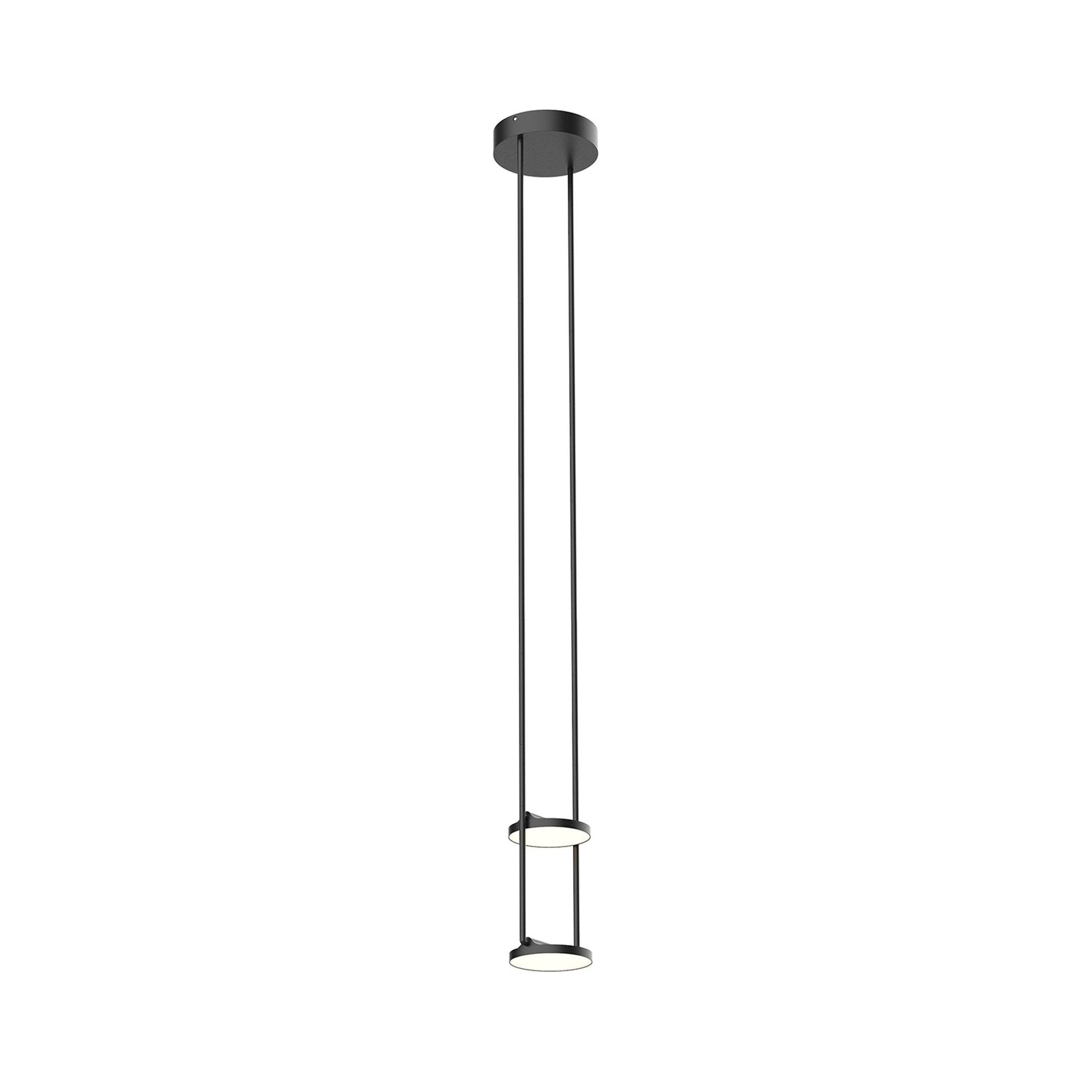 Novel 1 - Light Black LED Unique/Statement Pendant