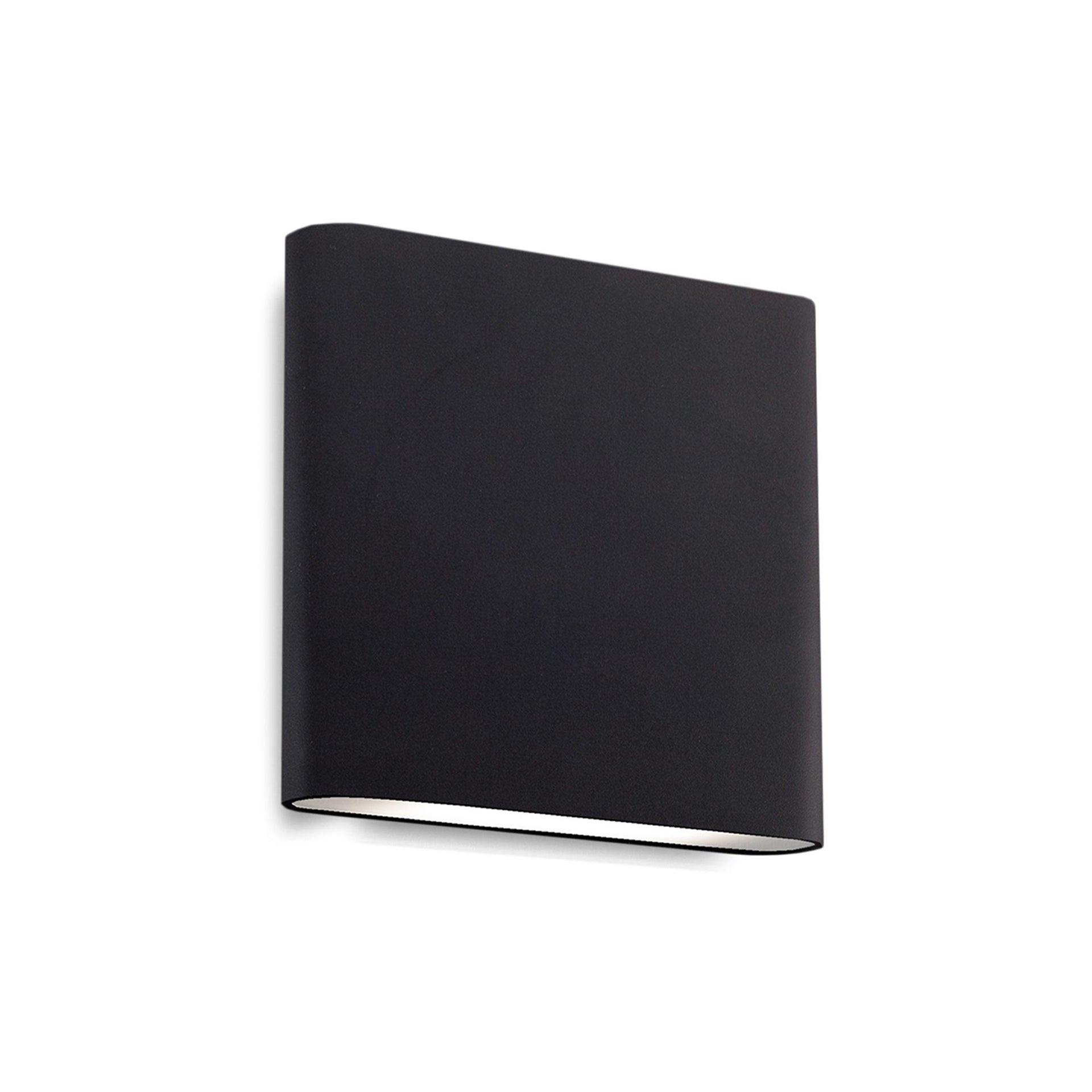 Black Aluminum Dimmable LED Wall Sconce