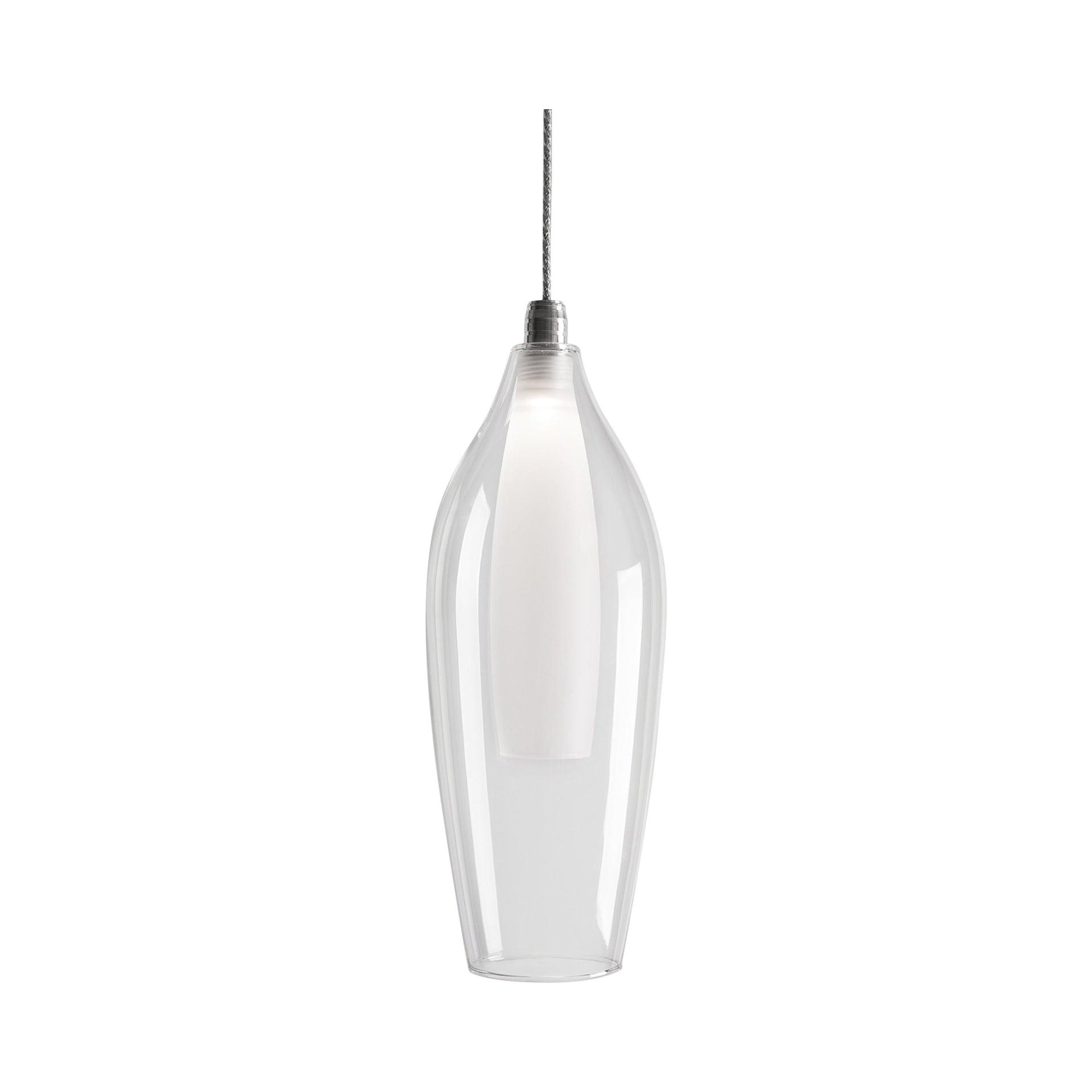 Kuzco Lighting 1 - Light Chrome LED Single Pendant