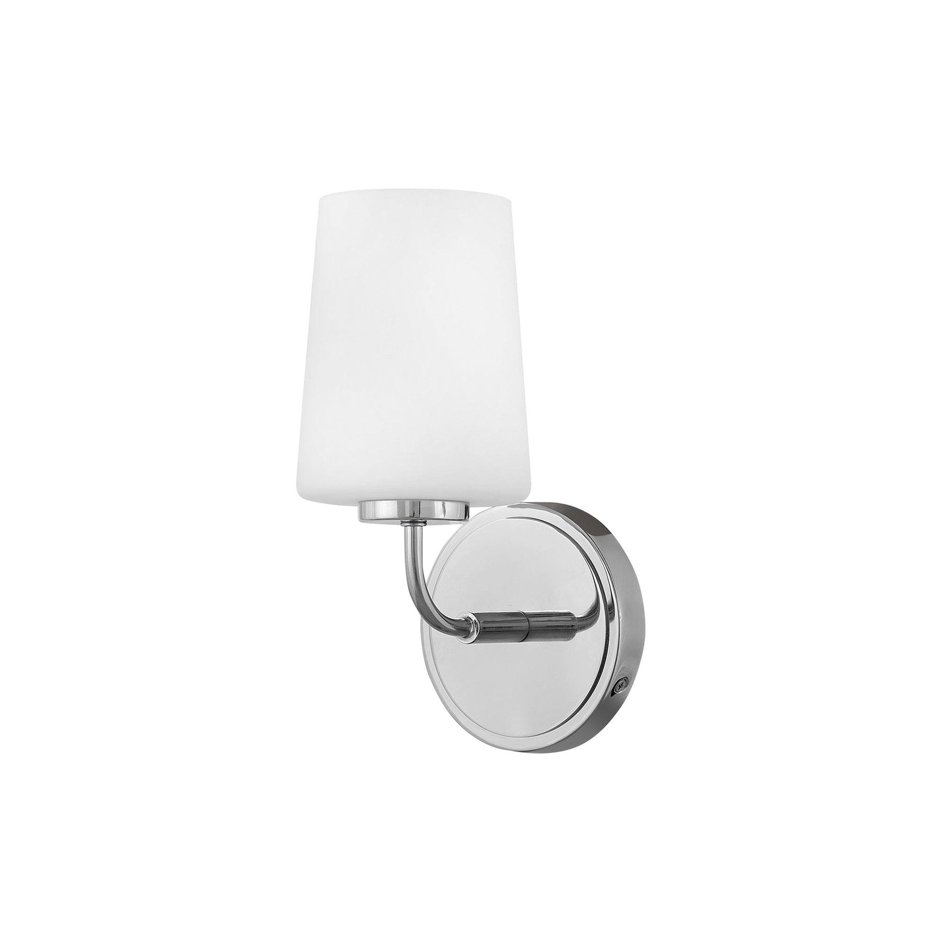 Fitz Single Frosted Dimmable Bath Sconce