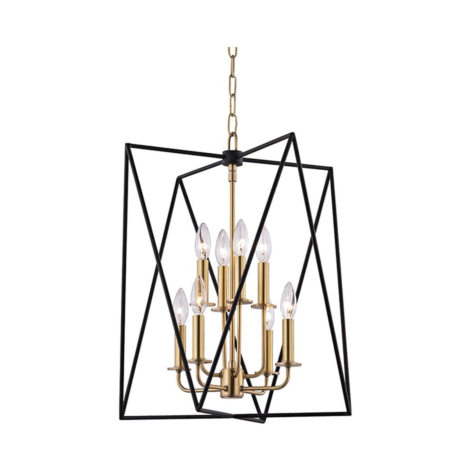 Laszlo 8 - Light Geometric Chandelier