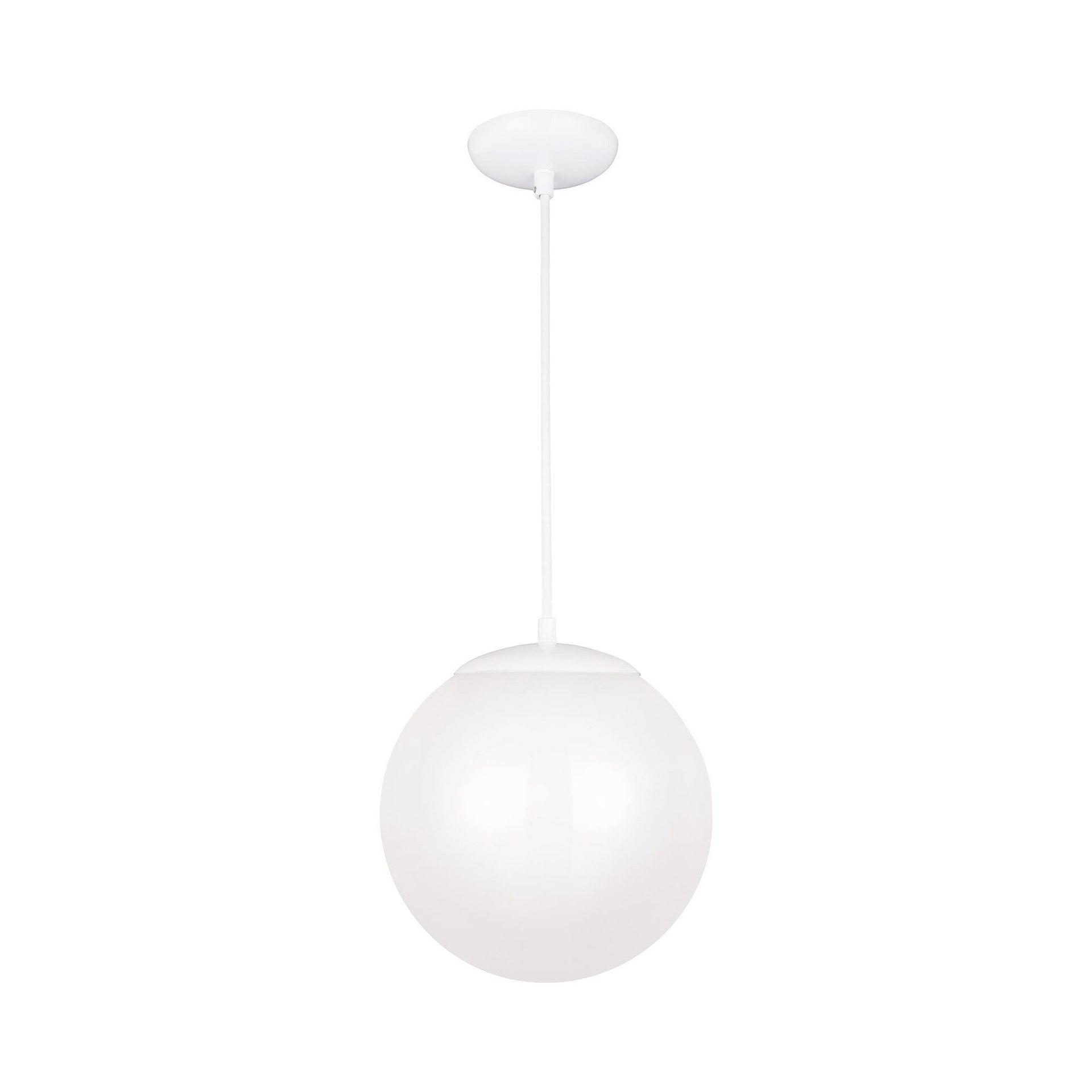 Sea Gull Lighting 6022-15 Leo Globe Pendant Hanging Modern Fixture, One - Light, RED