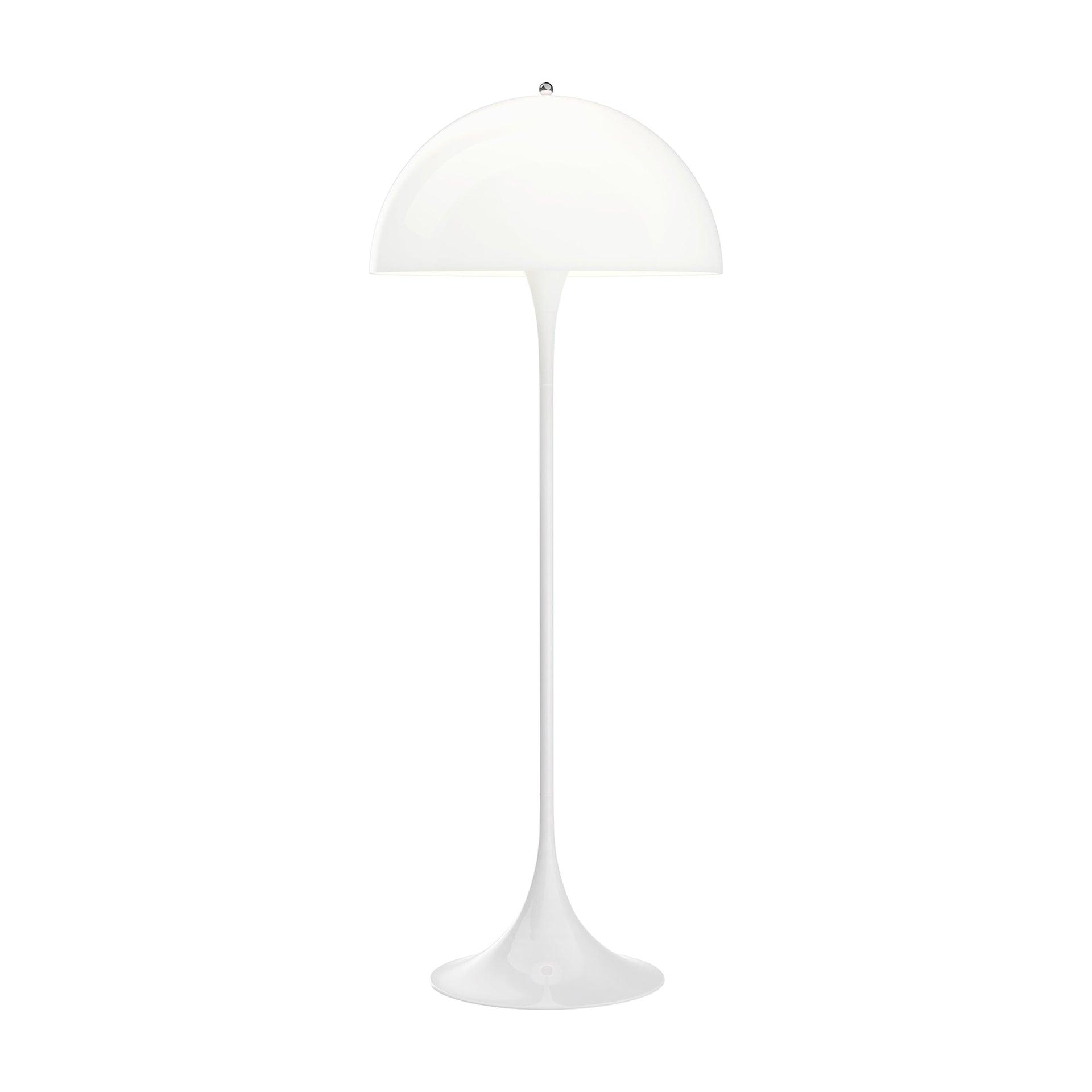 Panthella White Opal Acrylic Floor Lamp