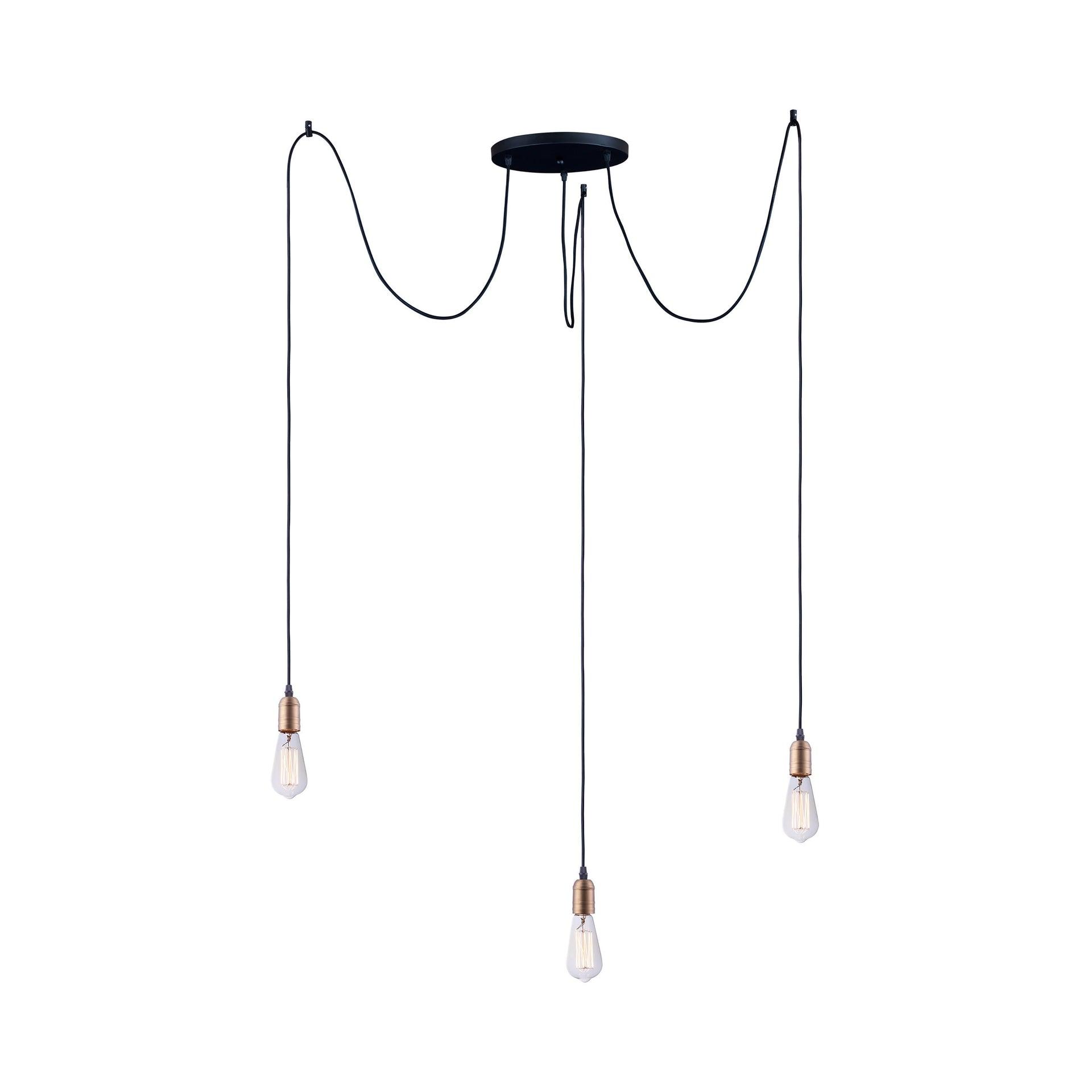 Early Electric Multi Light Pendant Light