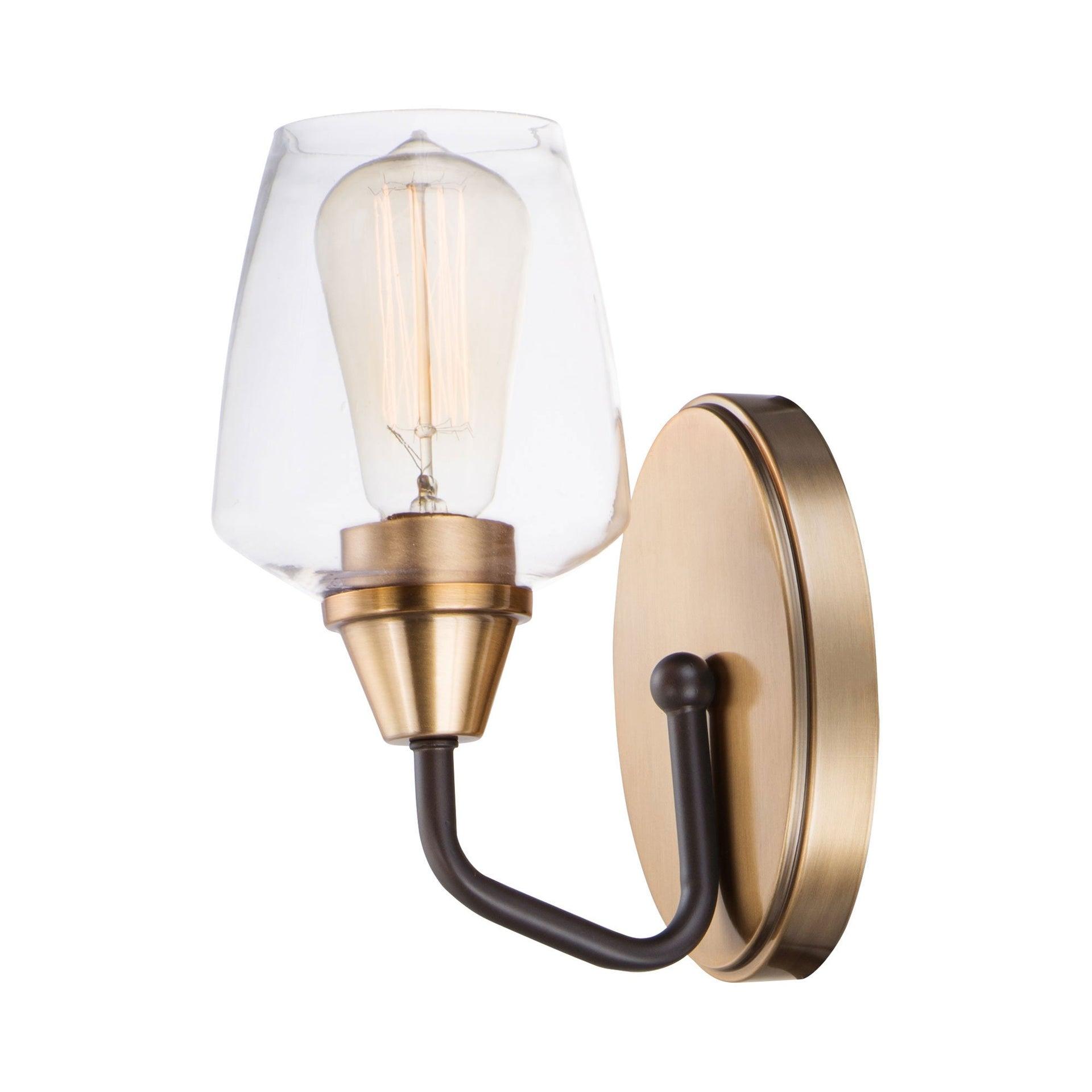 Maxim Lighting Goblet 1 - Light Wall Light in  Bronze/Antique Brass