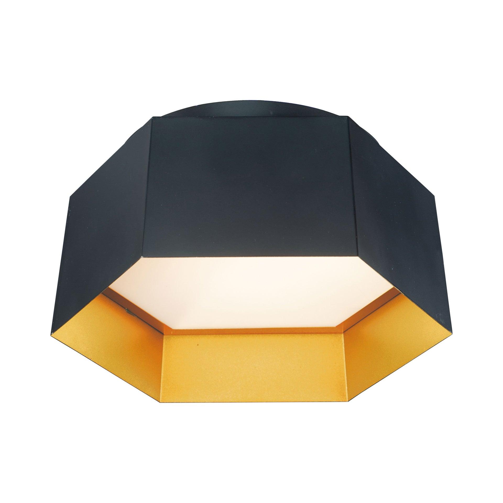 Allo Single Light Metal LED Flush Mount