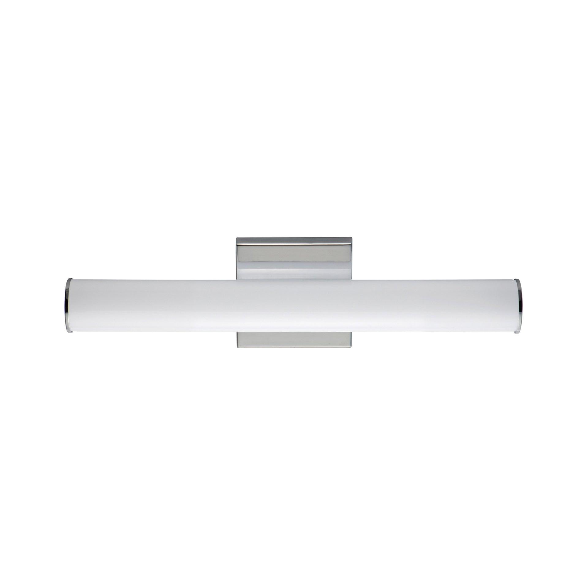 Polished Chrome 18-Inch Dimmable LED Bathroom Vanity Light
