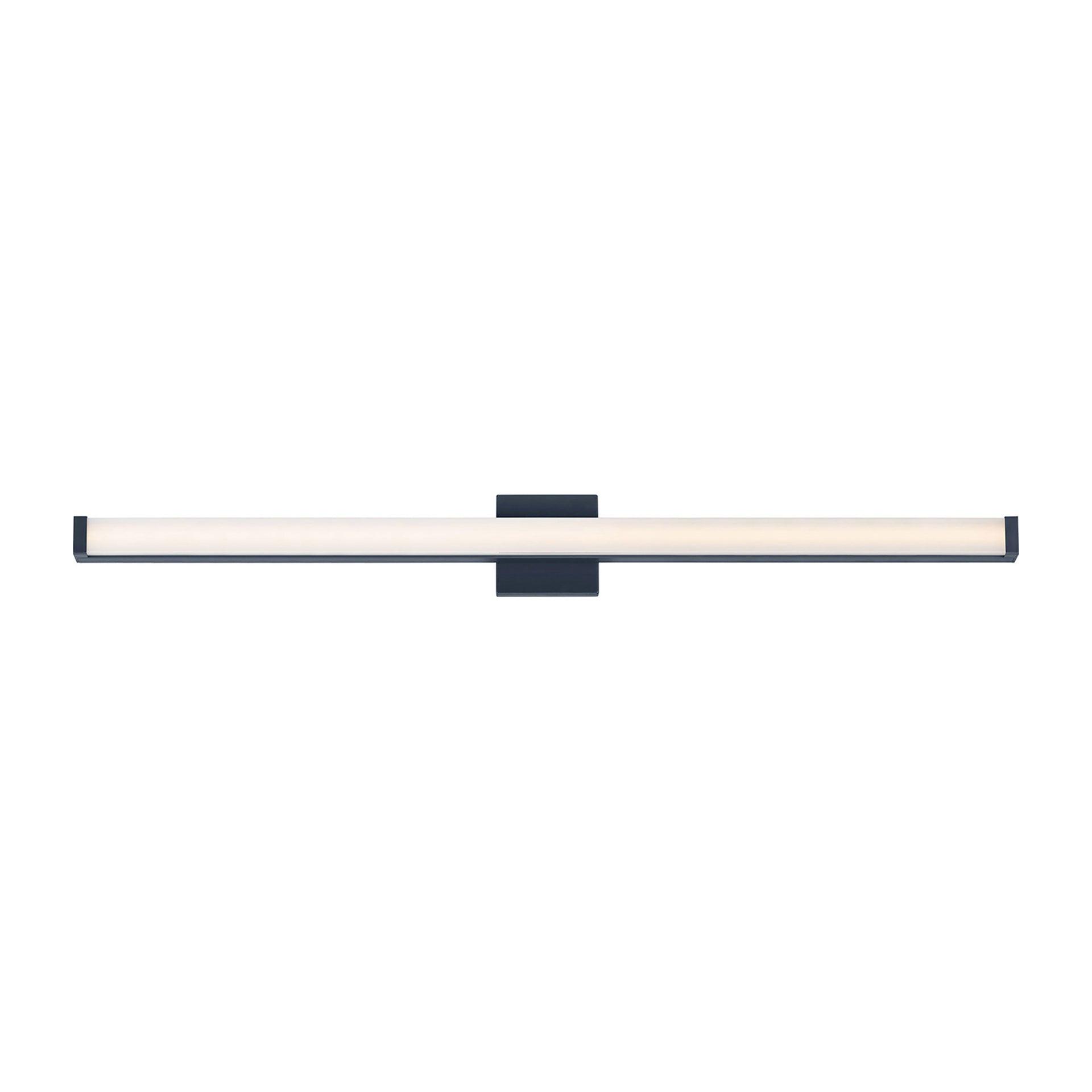 52008BK-Maxim Lighting-Spec-LED Bath Vanity Light-Minimalistic Contemporary Style-Black Finish-48 Inch Size