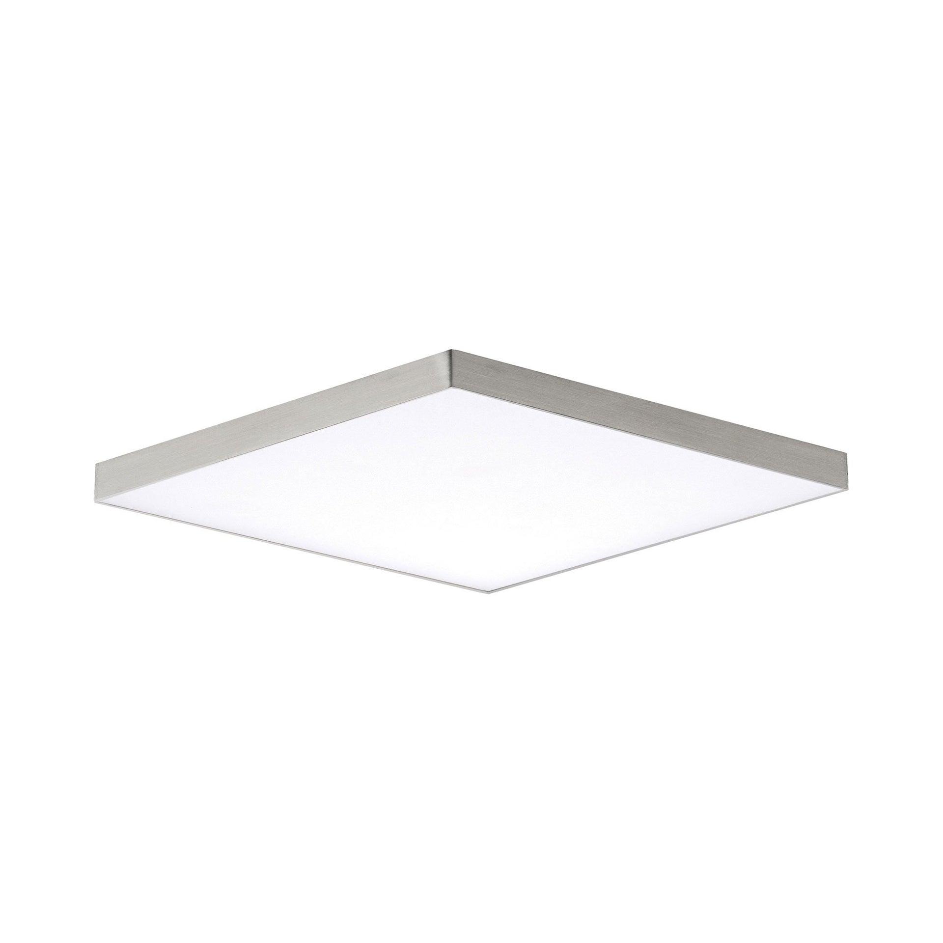 Maxim Trim - 15 Inch 25W 1 LED Square Flush Mount-Satin Nickel Finish