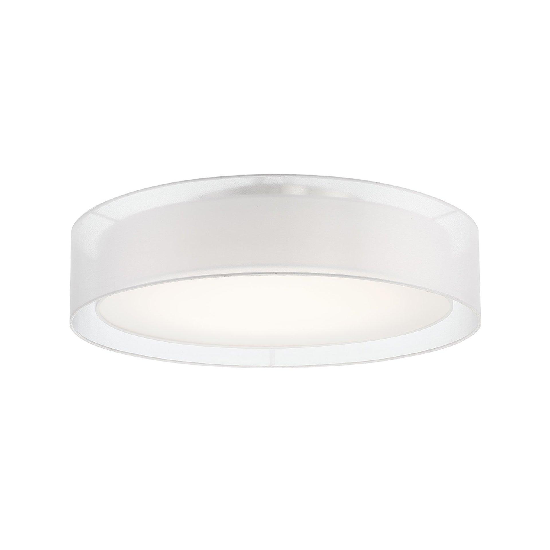Metropolis Fabric LED Flush Mount