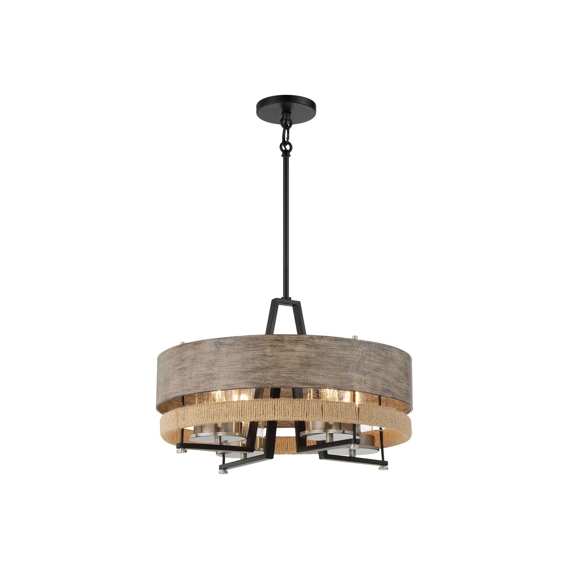 4 Light Convertible Pendant-13.25 Inches Tall And 20 Inches Wide Minka Lavery 2764-733