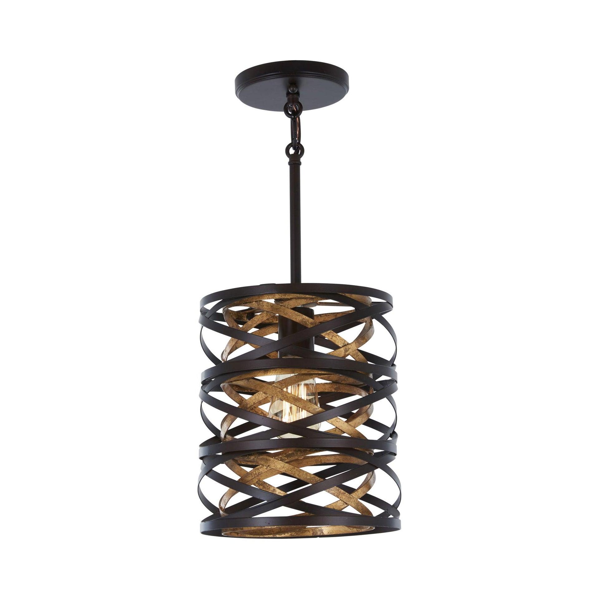 Minka Lavery - Vortic Flow - 1 Light Mini Pendant in Contemporary Style - 10