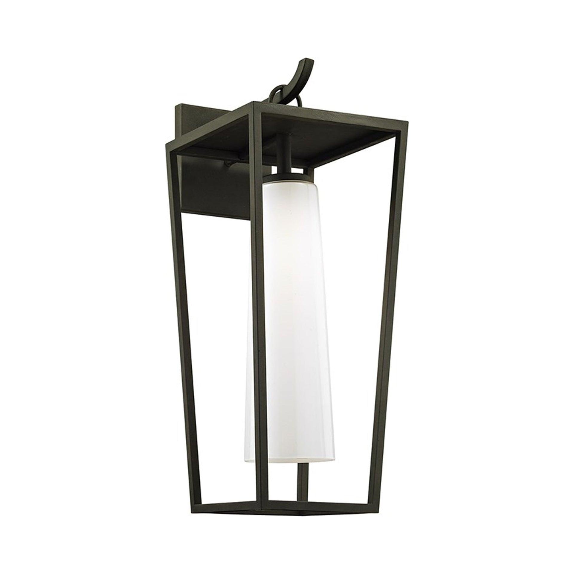 Troy Lighting Mission Beach 1 - Light Wall Light in  Black Opal Shade