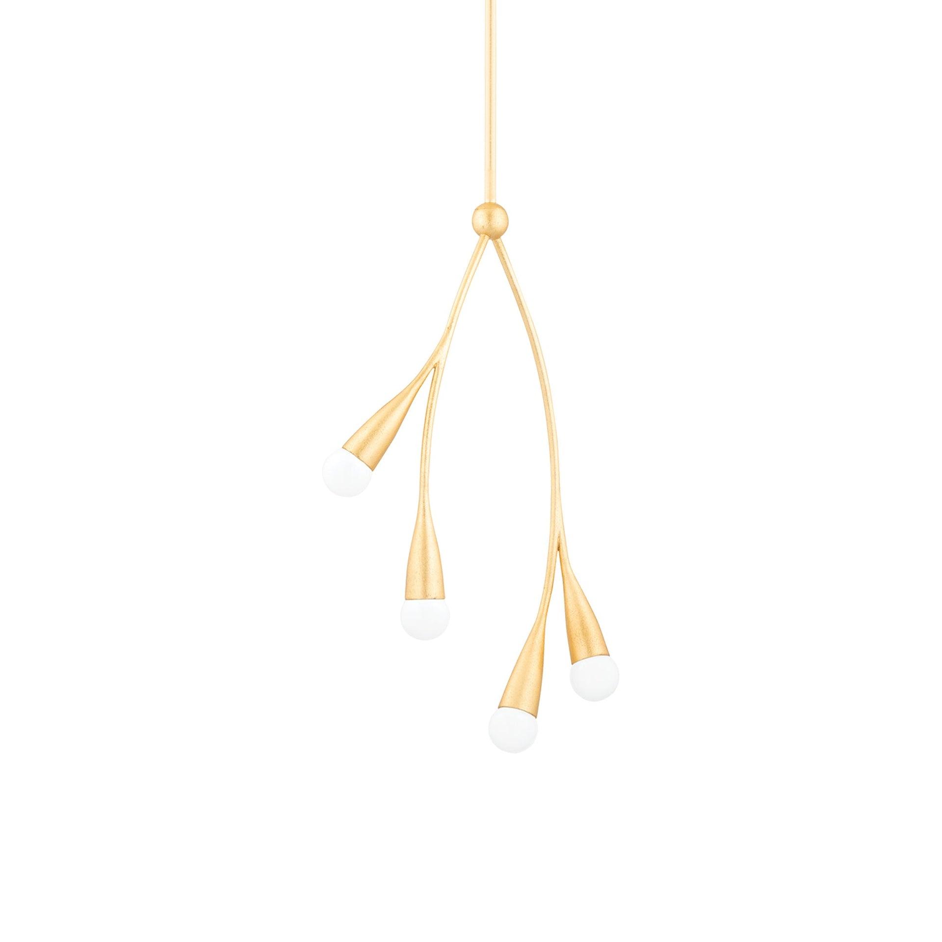Elsa Pendant Light by Eny Lee Parker x Mitzi - Brass / 14"