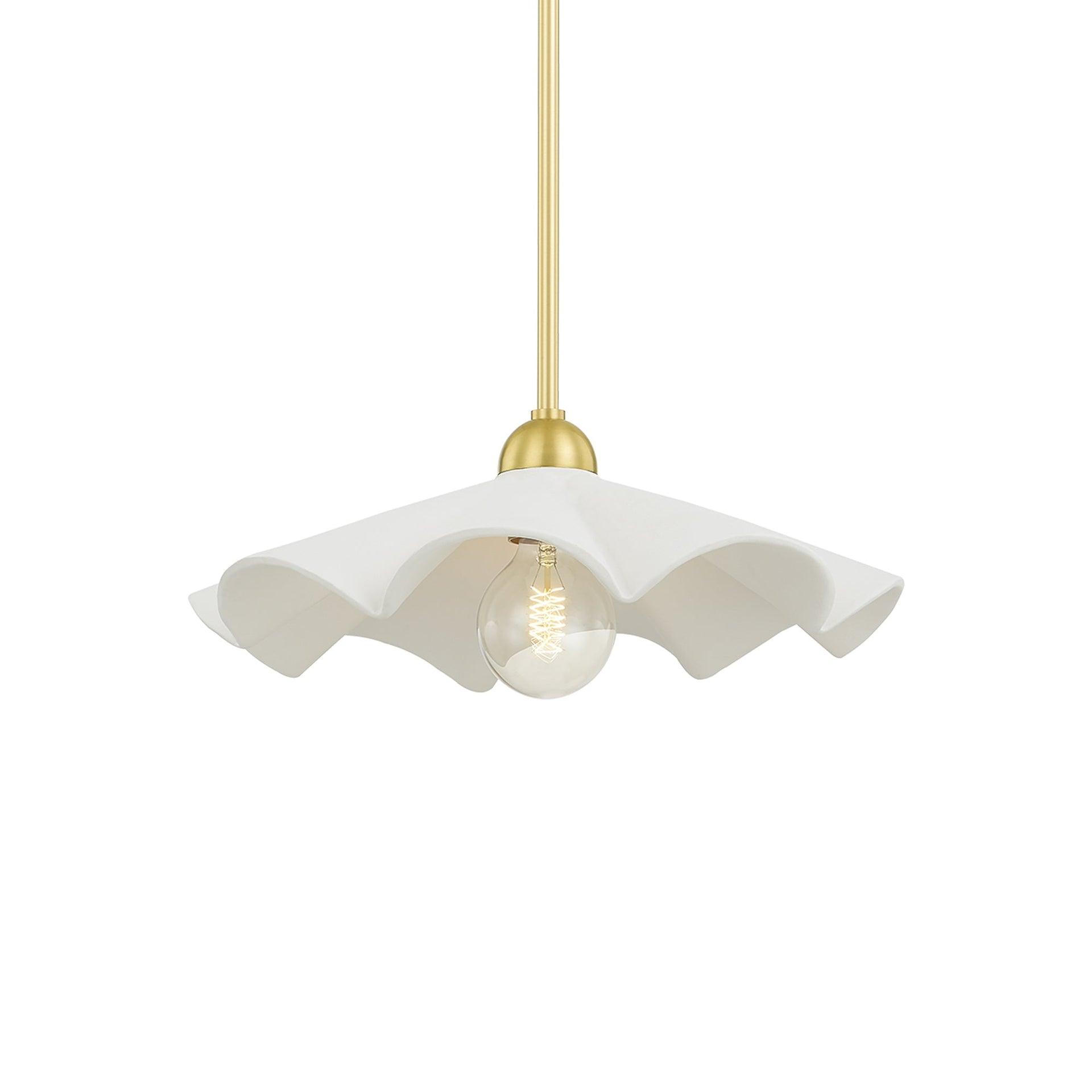 Heidi Pendant Light - White / 16"