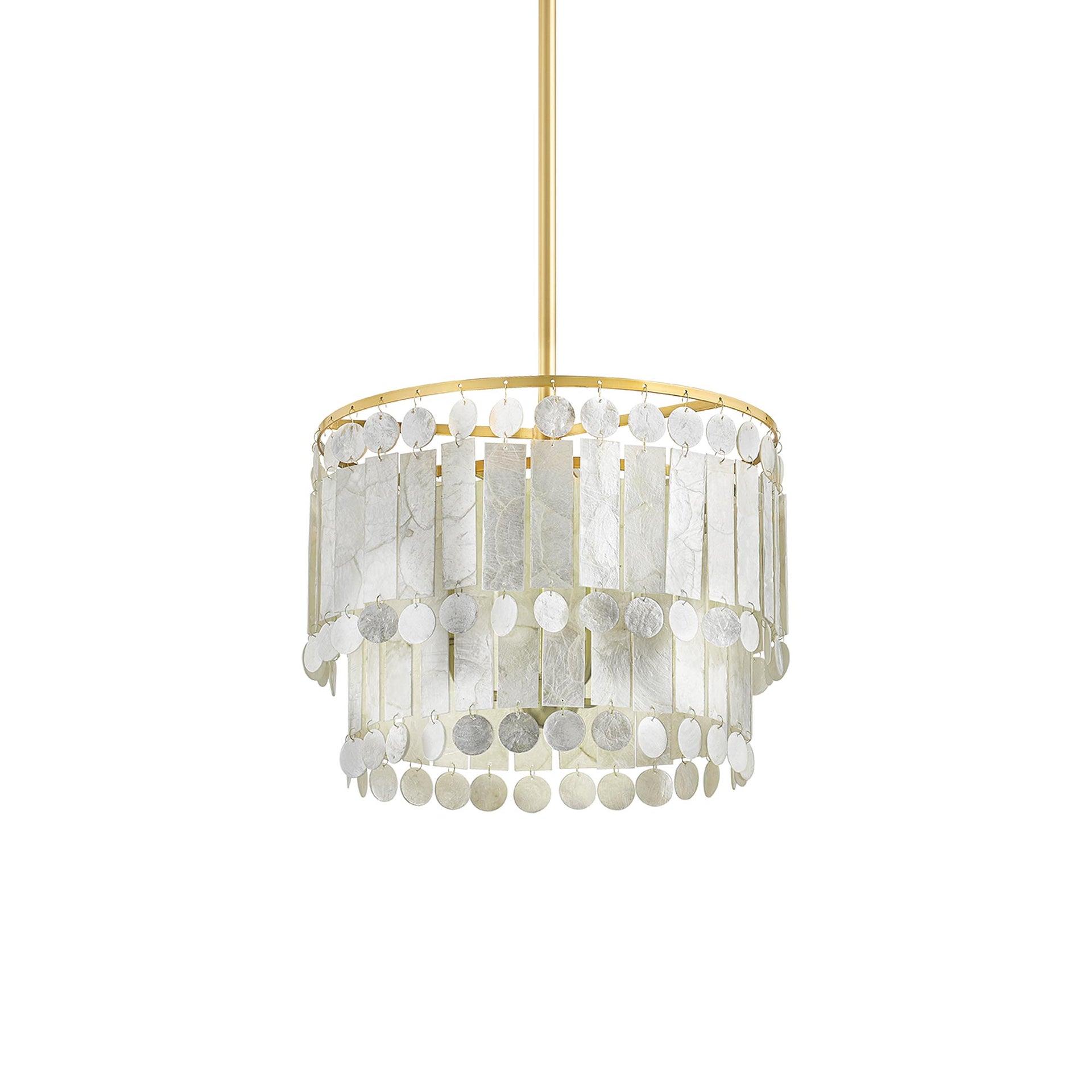 Coretta Chandelier - Natural / 16"