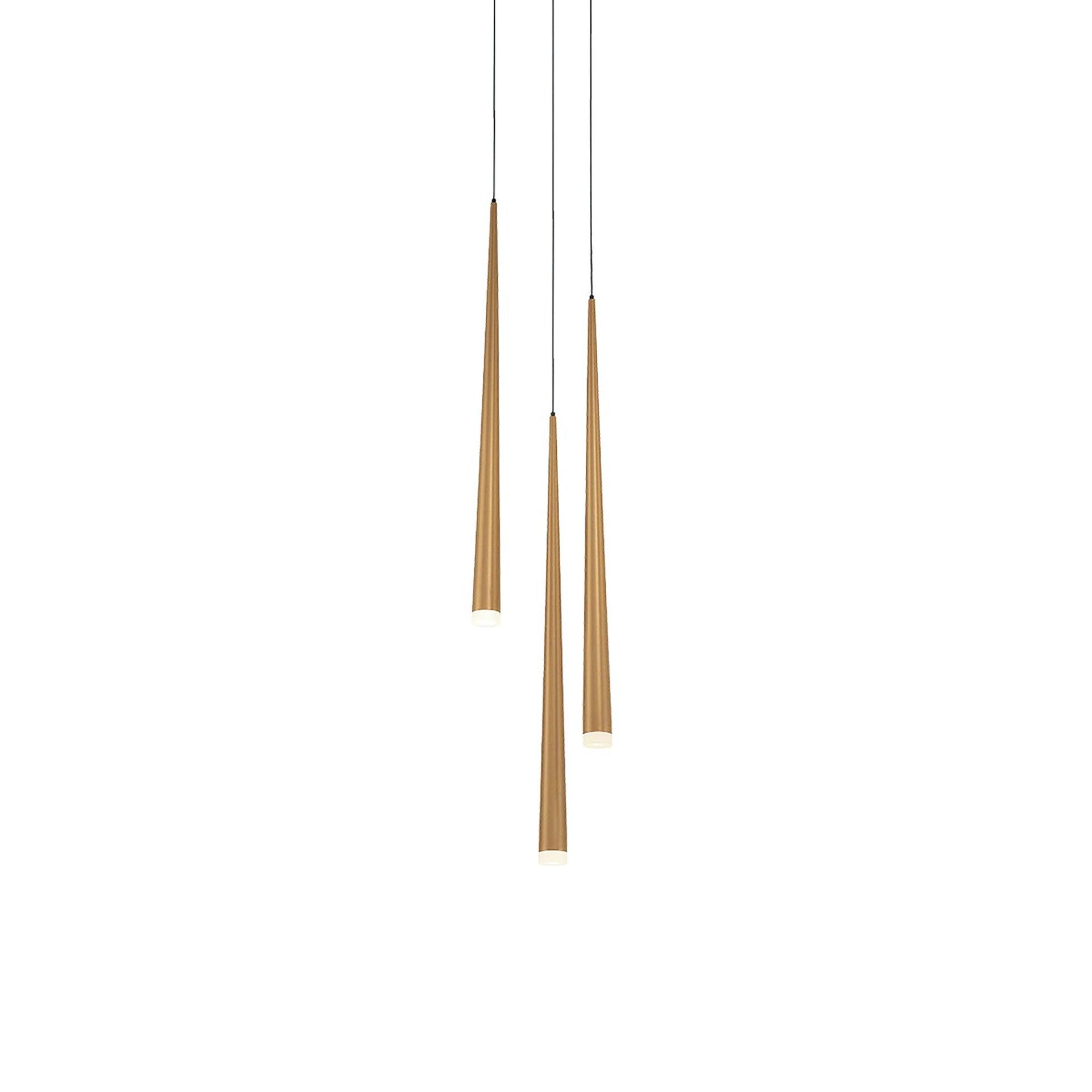 Cascade 3 - Light LED Cluster Pendant