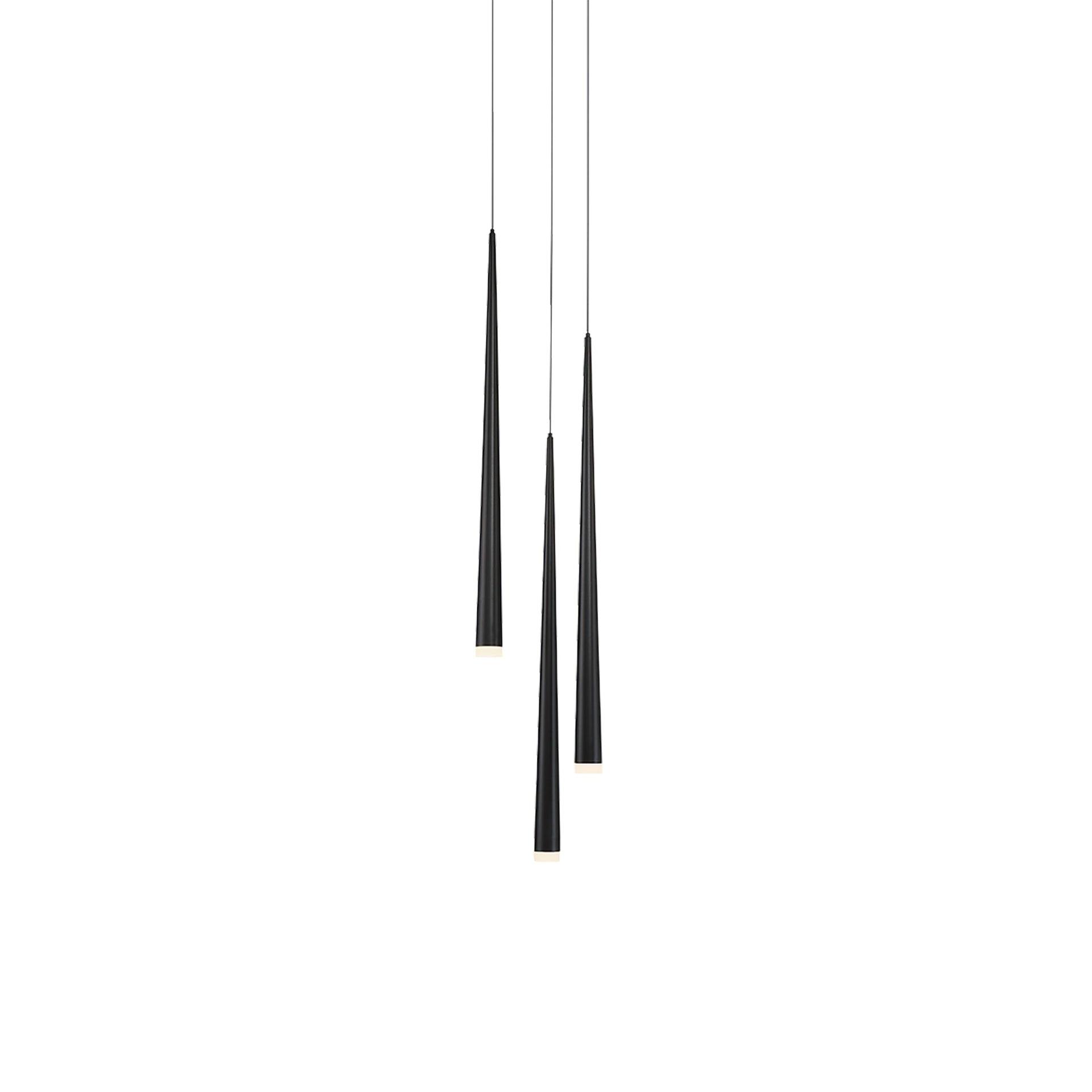 Cascade 3 - Light LED Cluster Pendant
