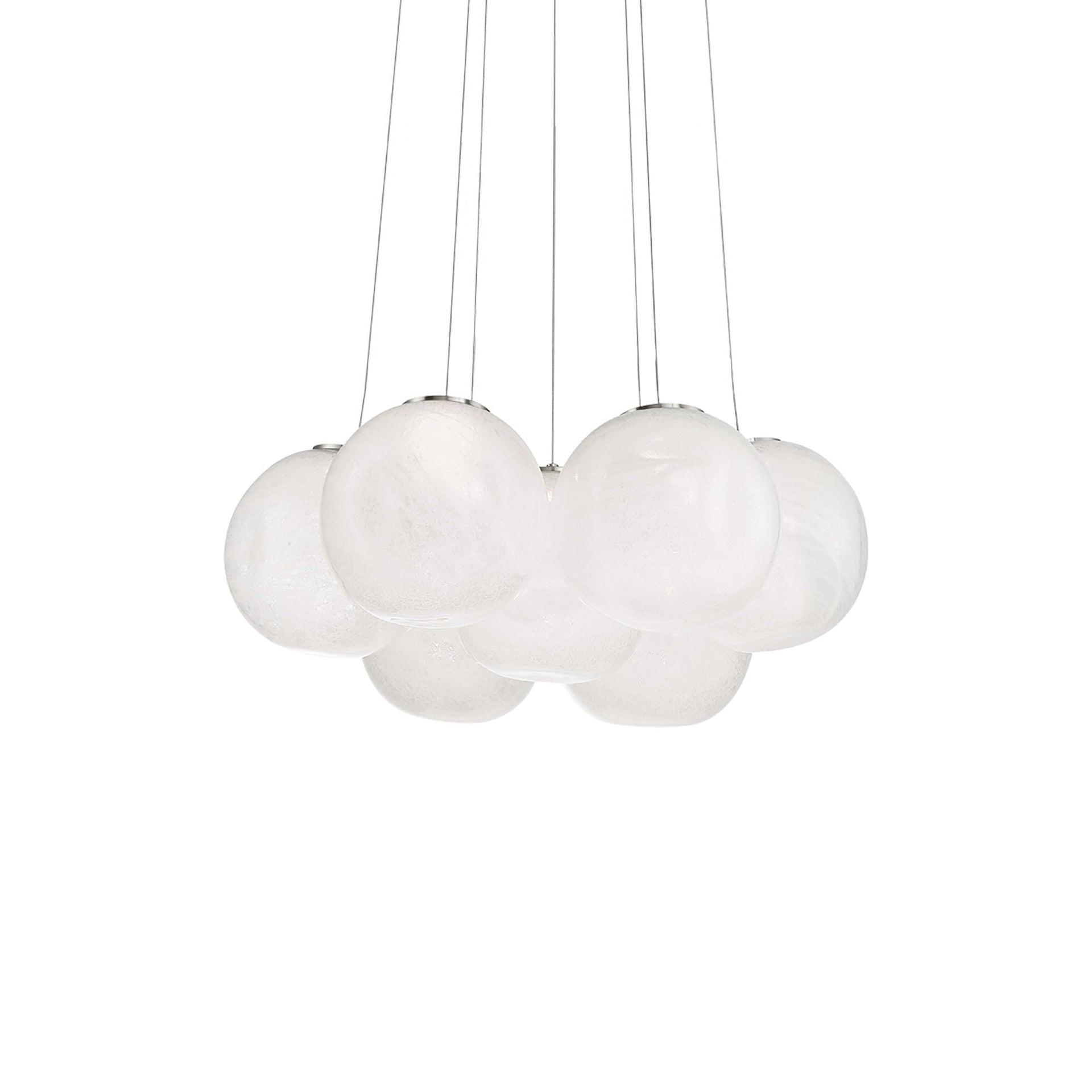 Cosmic 7 - Light Dimmable Globe Chandelier