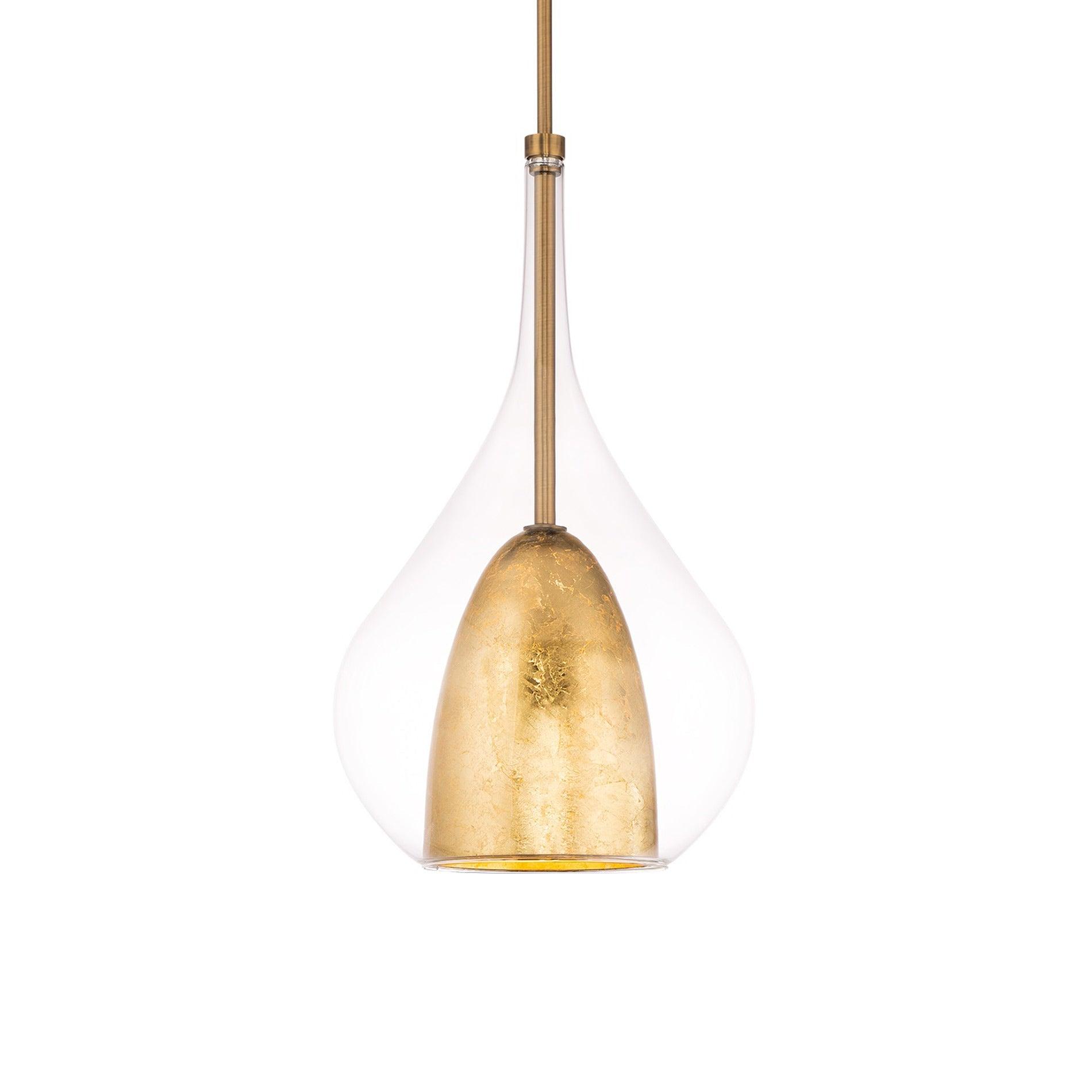 Helios 1 - Light Single Schoolhouse Dimmable LED Pendant