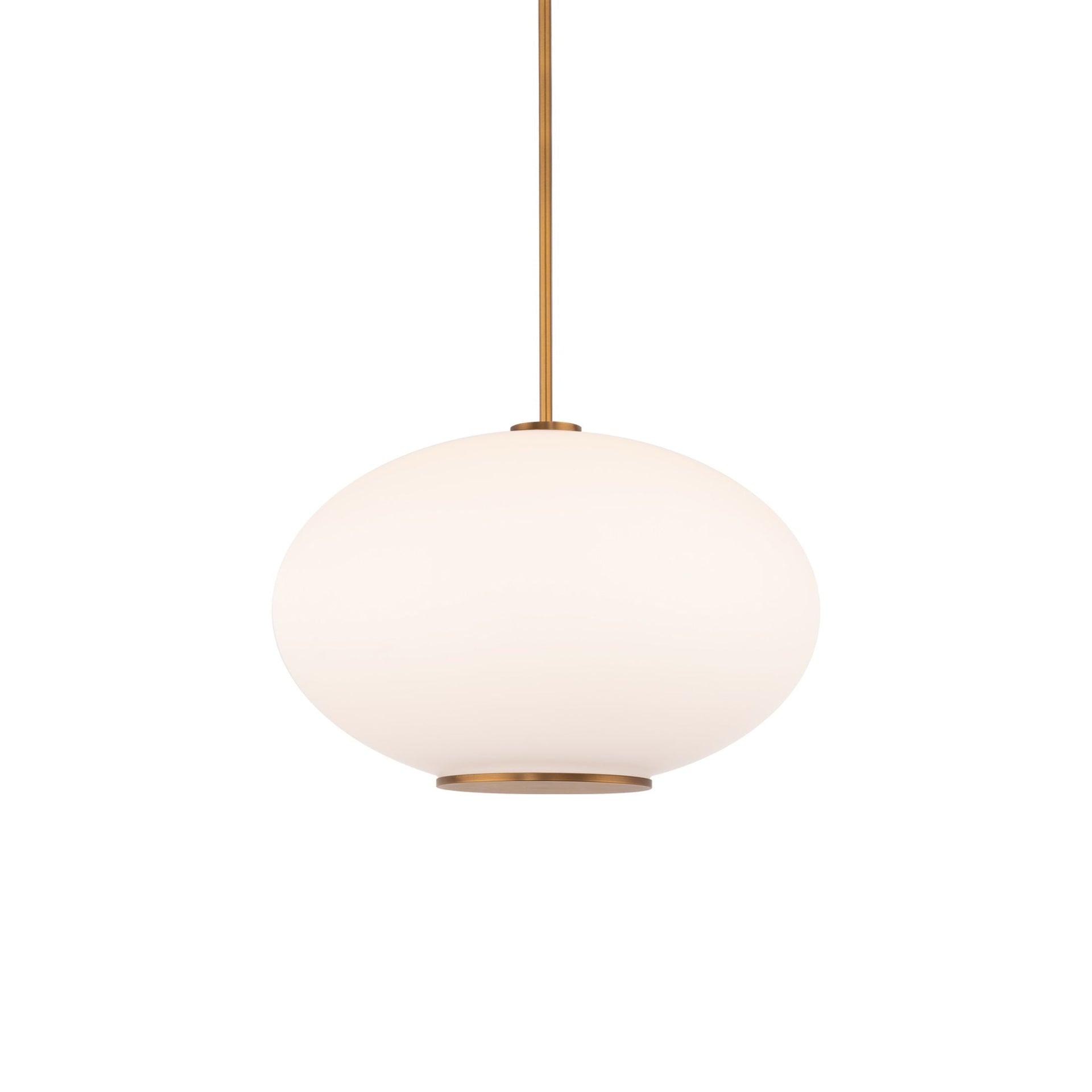Illusion Single Light Glass Dimmable LED Pendant