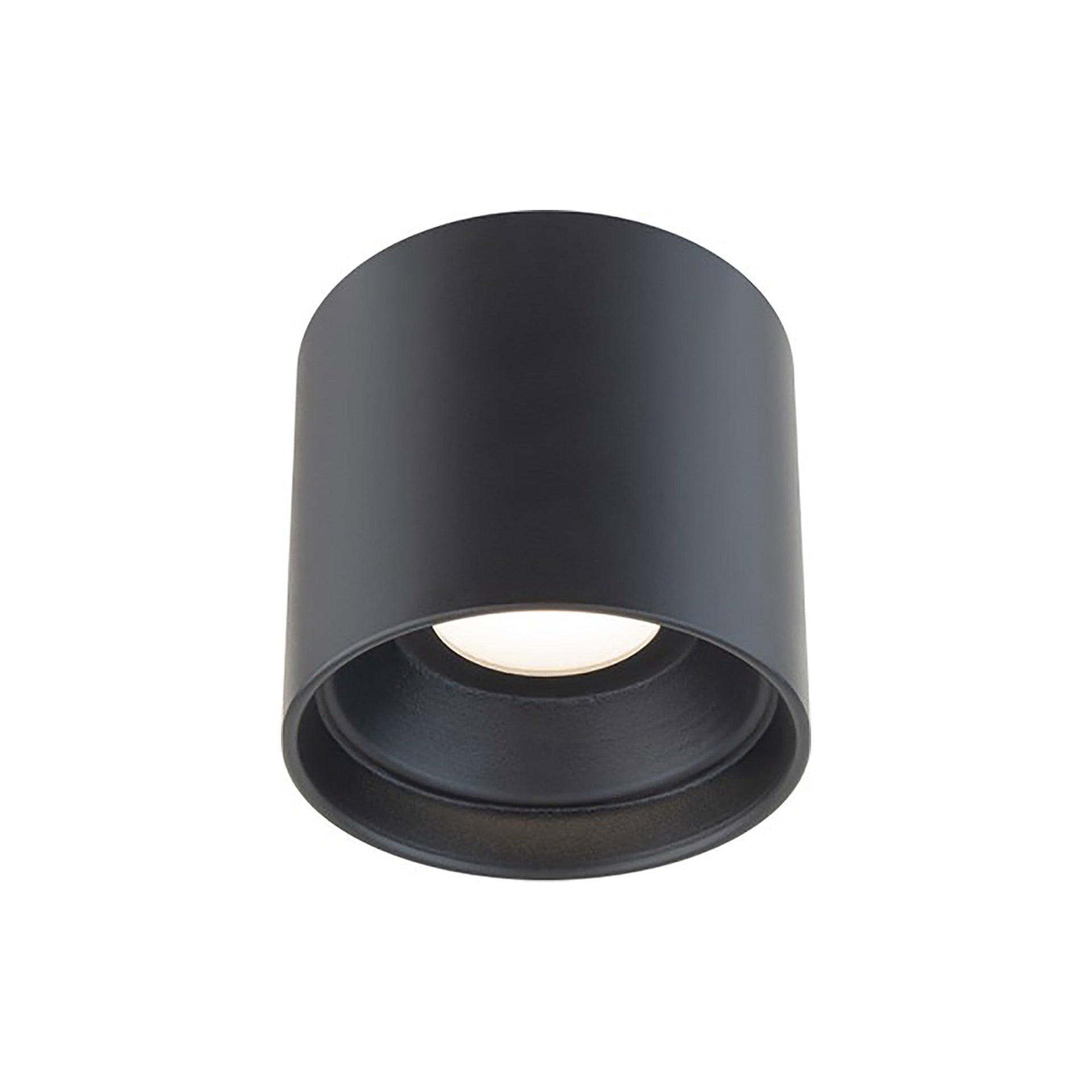 Squat LED Cylinder Outdoor Flush Mount