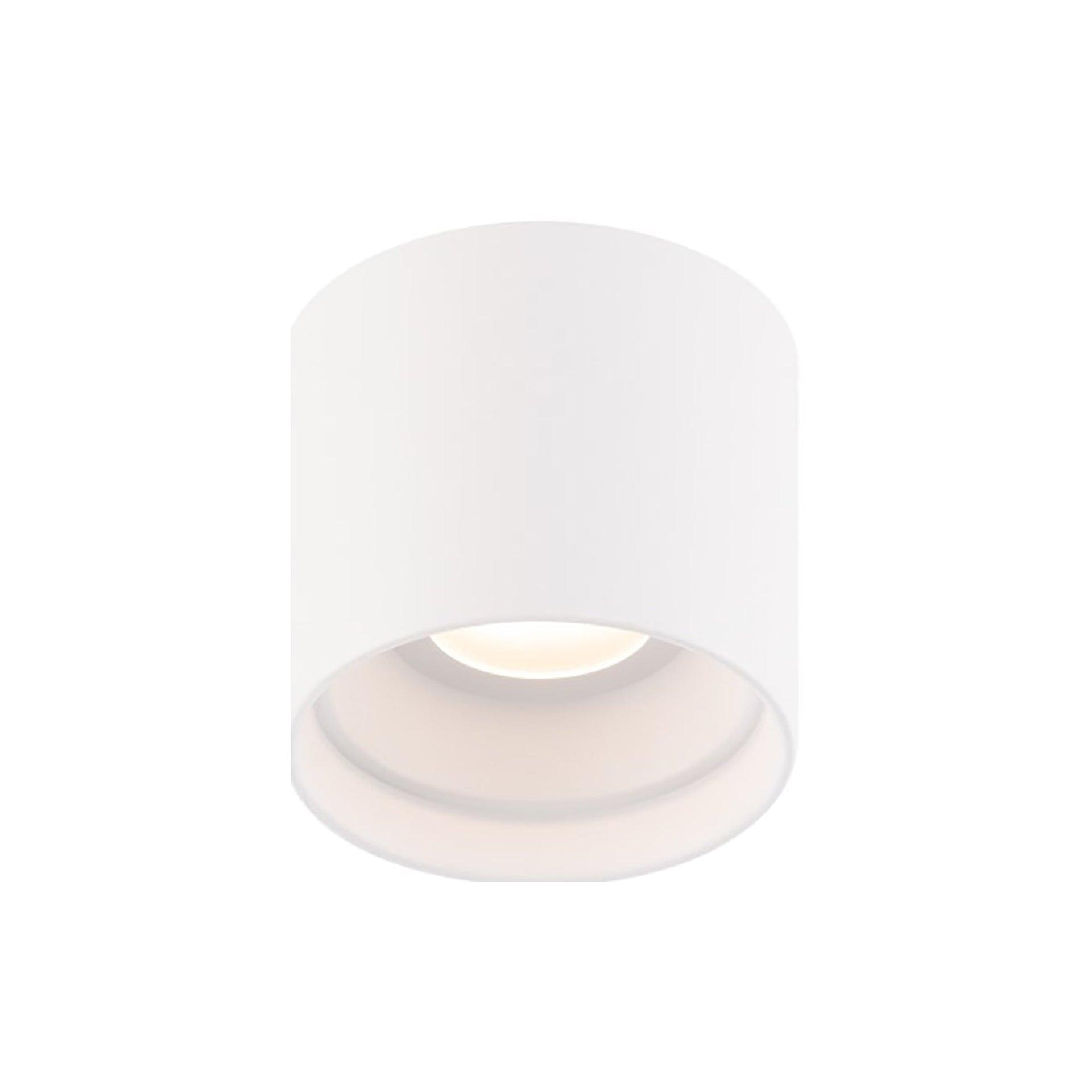 Squat LED Cylinder Outdoor Flush Mount